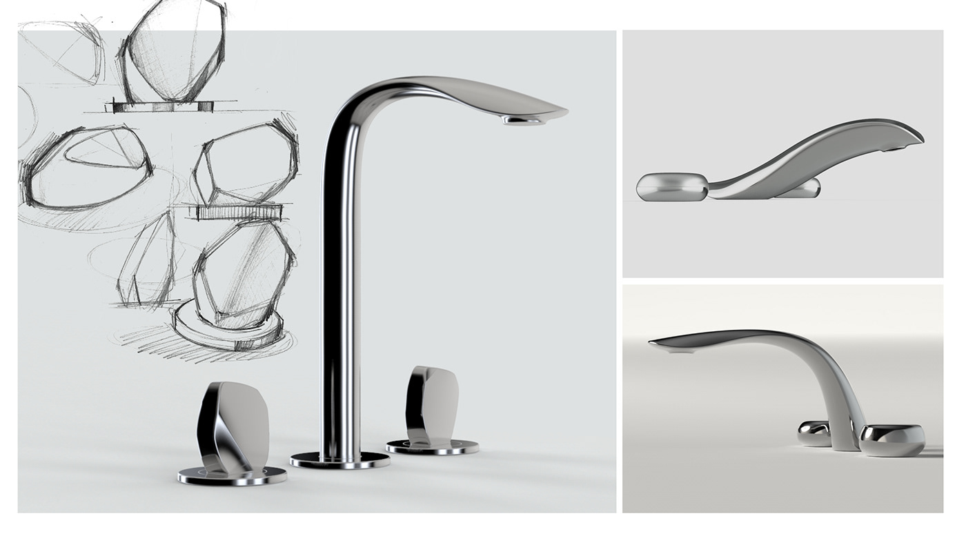 water tap，Pendant，leaf，Water drop，Pebbles，