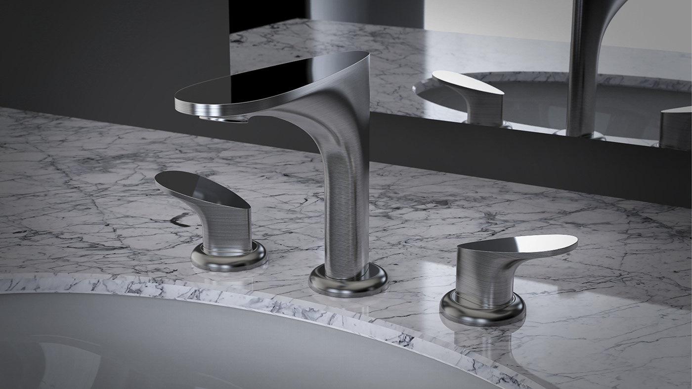 water tap，Pendant，leaf，Water drop，Pebbles，