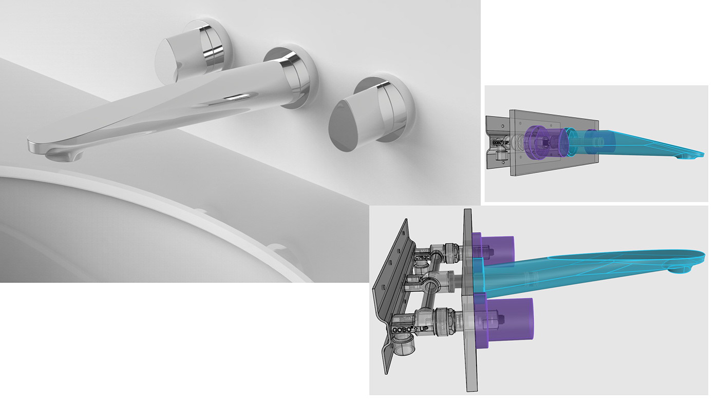 water tap，Pendant，leaf，Water drop，Pebbles，