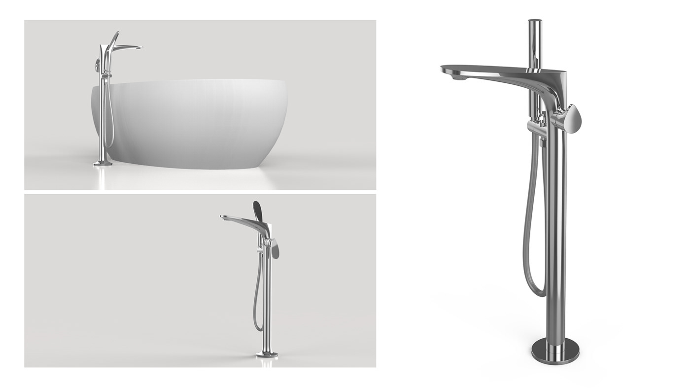 water tap，Pendant，leaf，Water drop，Pebbles，