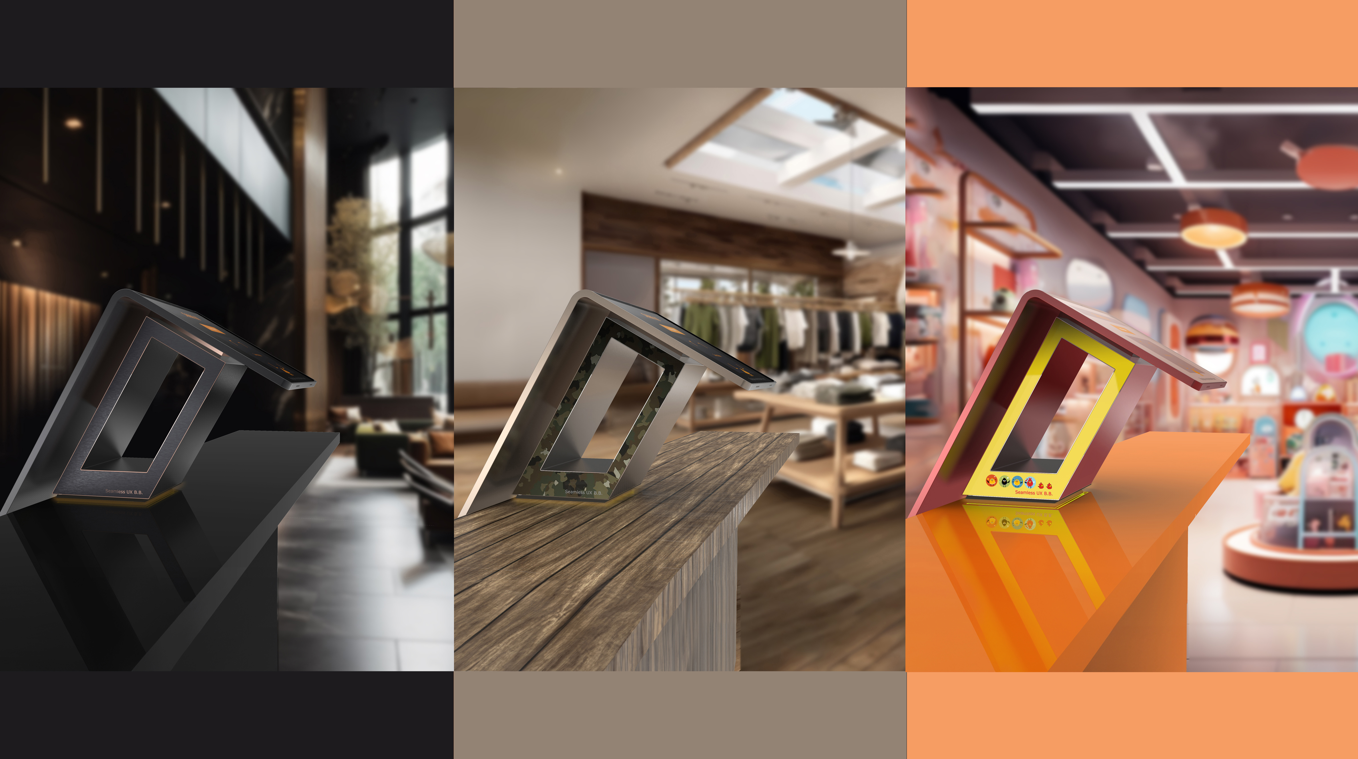 product design，Public Design/Retail Projects，