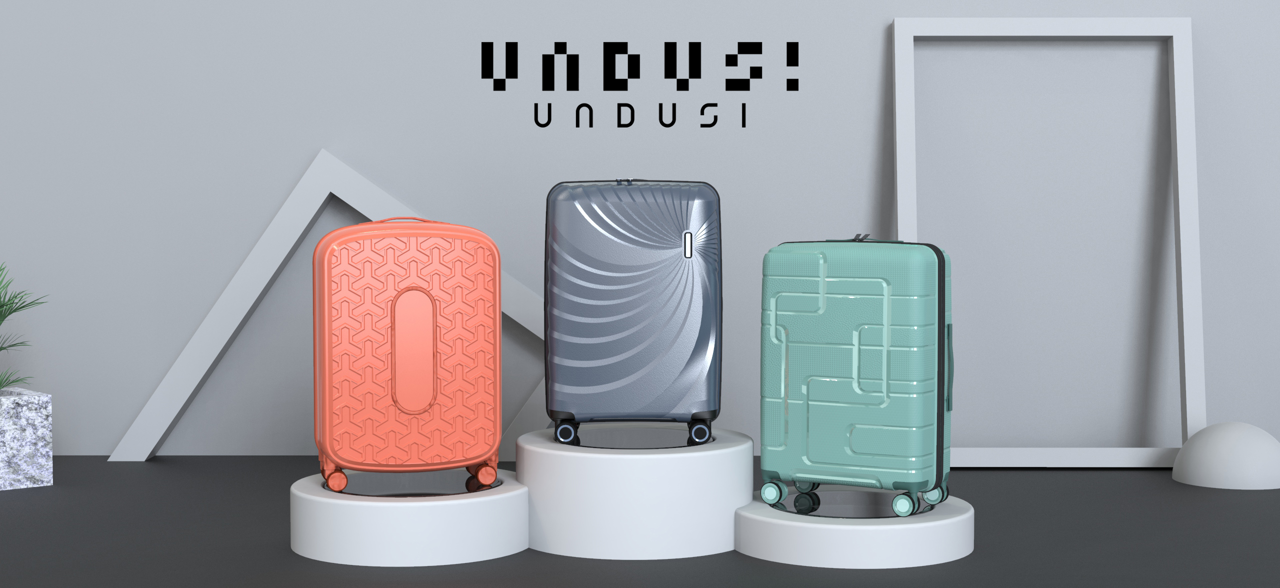 trunk，Draw bar box，product design，modeling，Render，