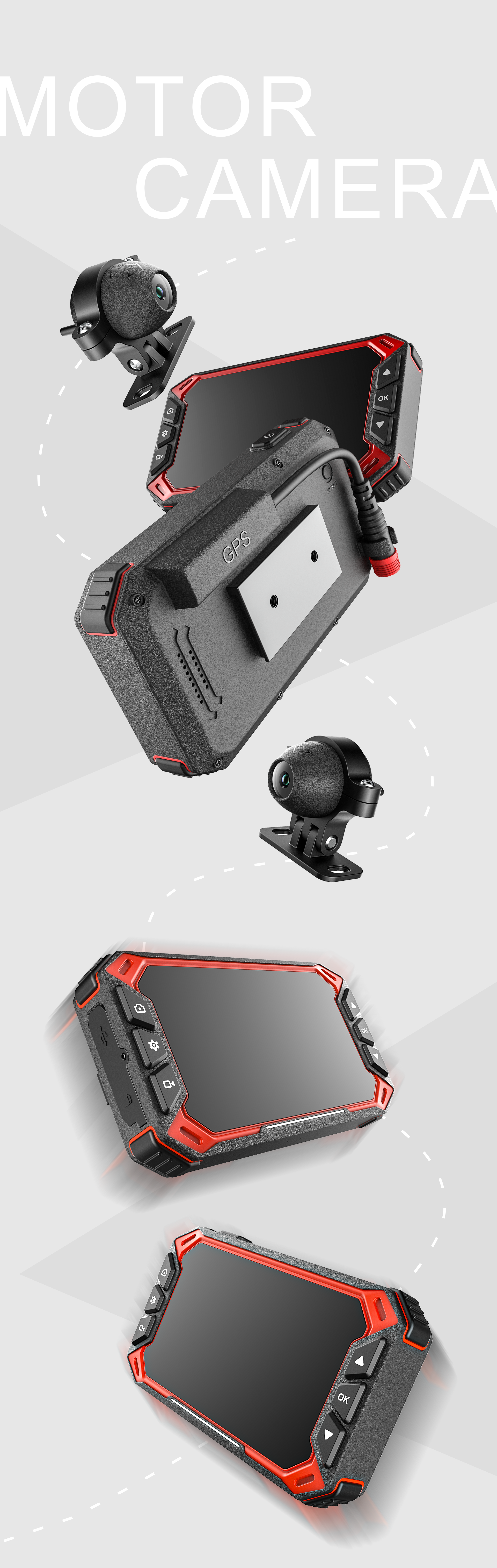 GPS locator，GPS positioning，motorcycle，