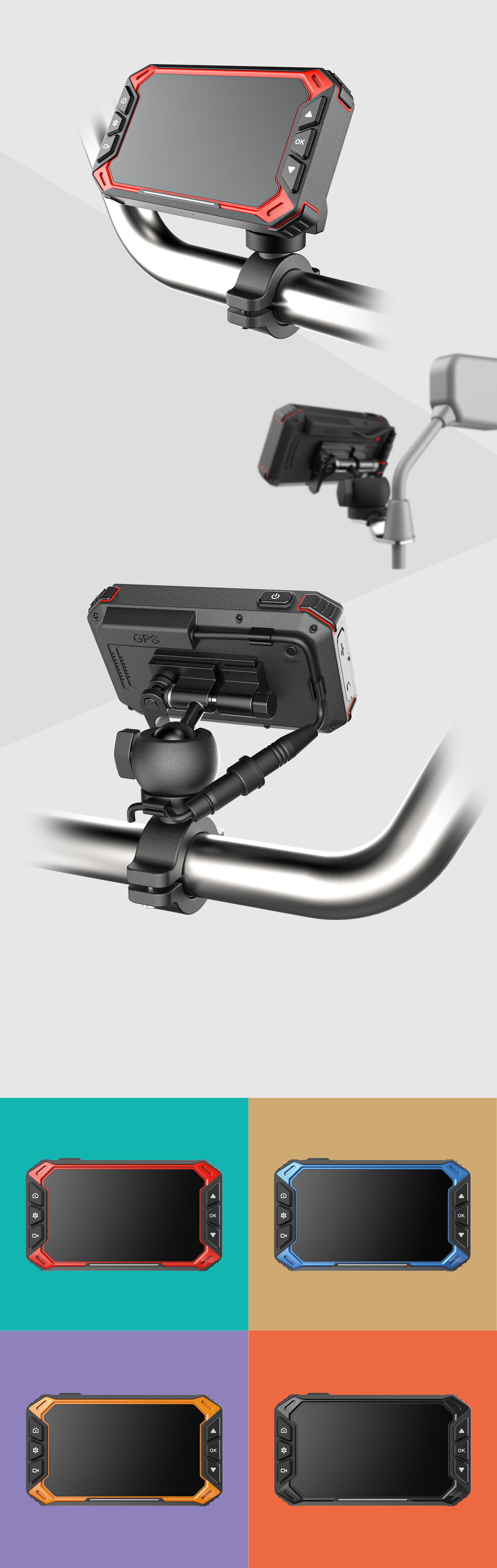 GPS locator，GPS positioning，motorcycle，