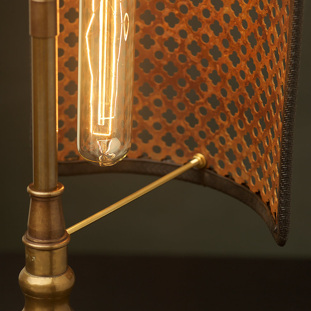 industrial design，Desk lamp，floodlight，Edison，antique，