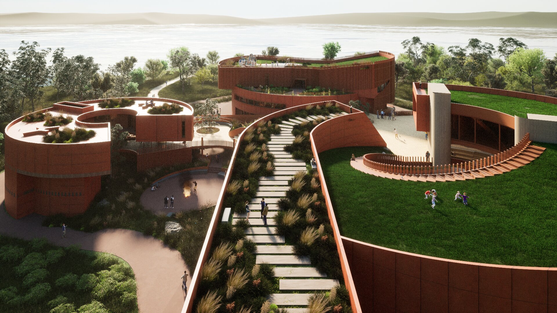 Architectural design，Public buildings，