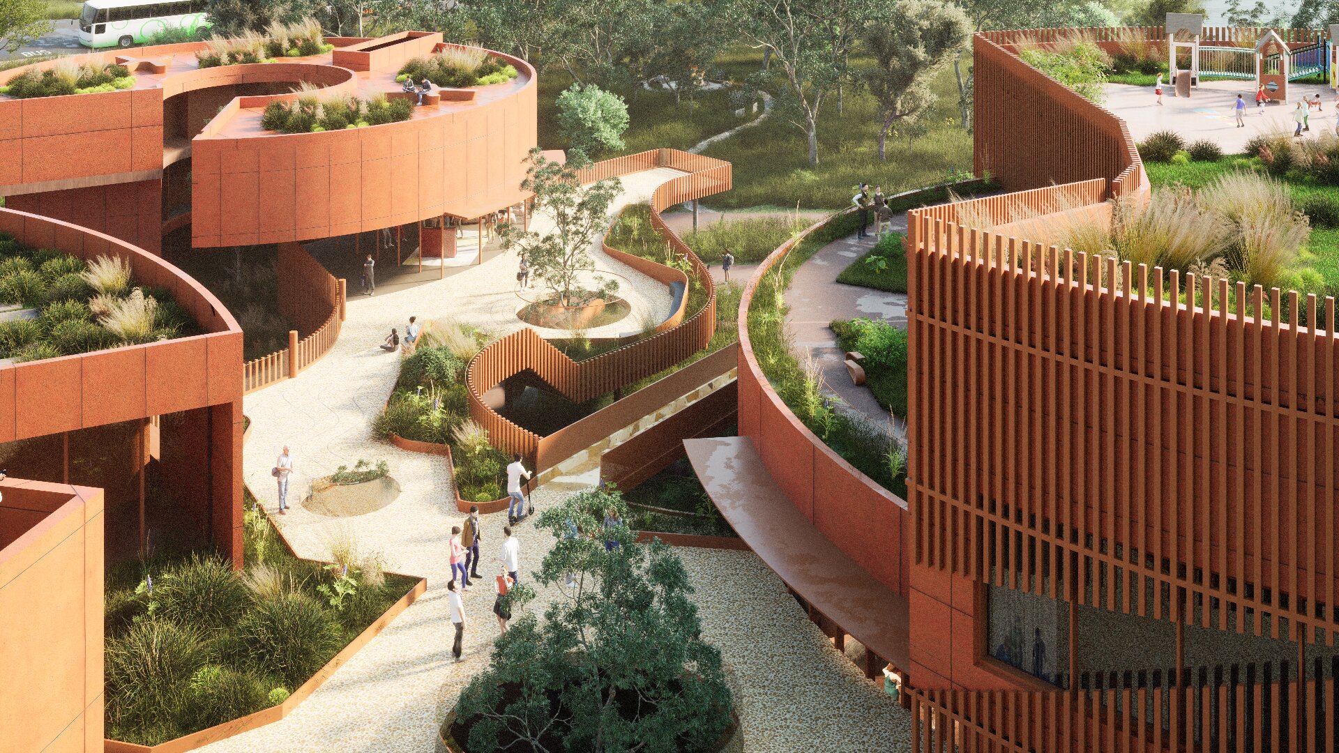 Architectural design，Public buildings，