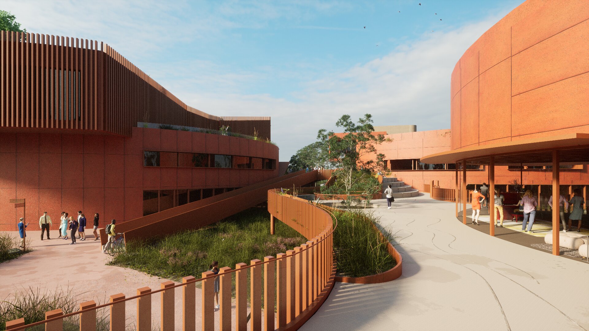 Architectural design，Public buildings，