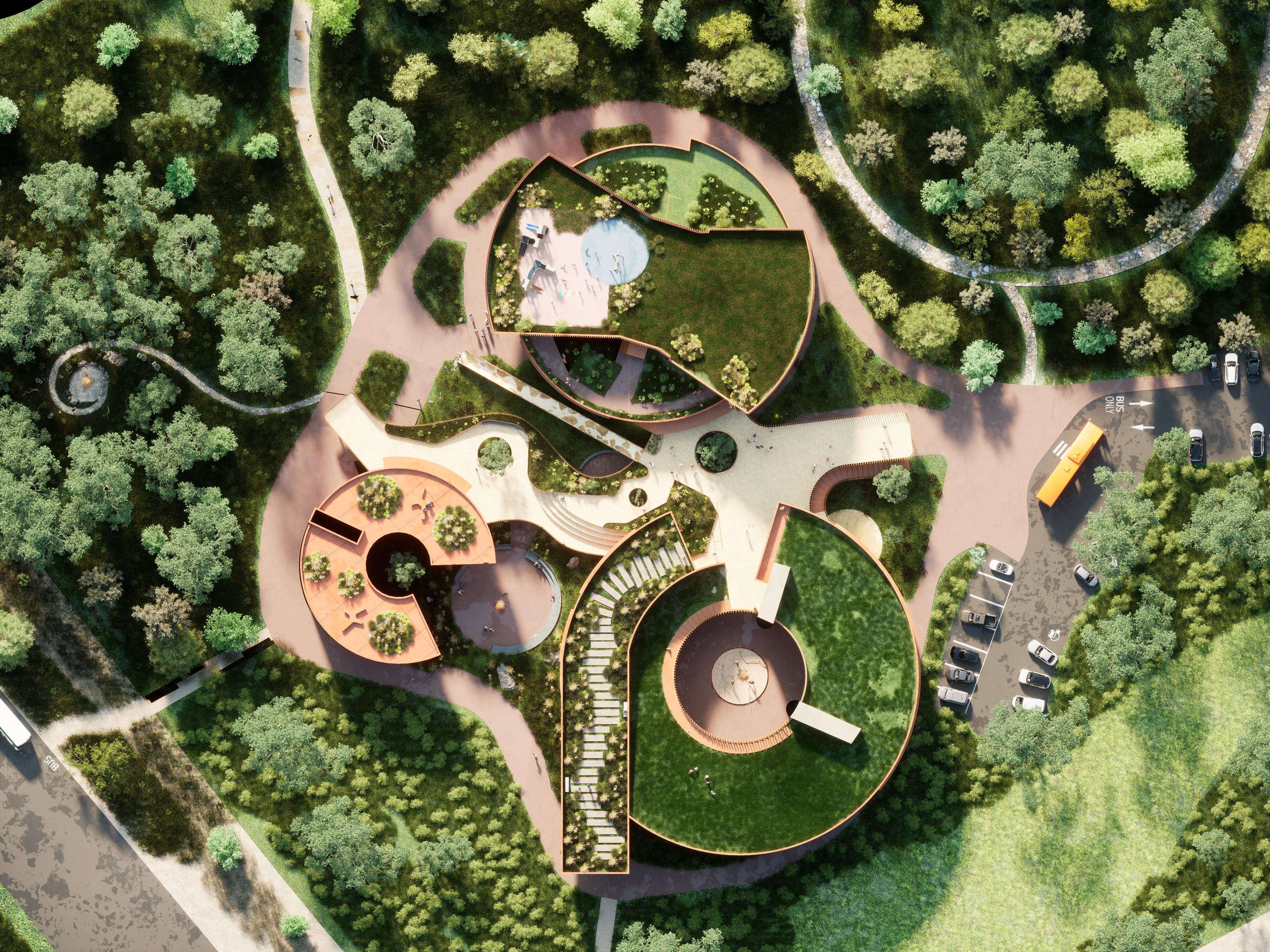 Architectural design，Public buildings，