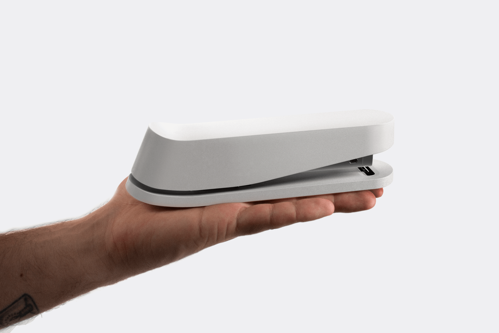 Office products，white，stapler，