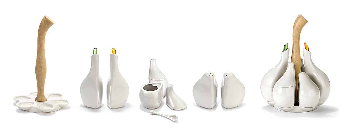 garlic，Porcelain，wood，Matching of porcelain and wood，Seasoning bottle，Soy sauce bottle，packing，Production process，