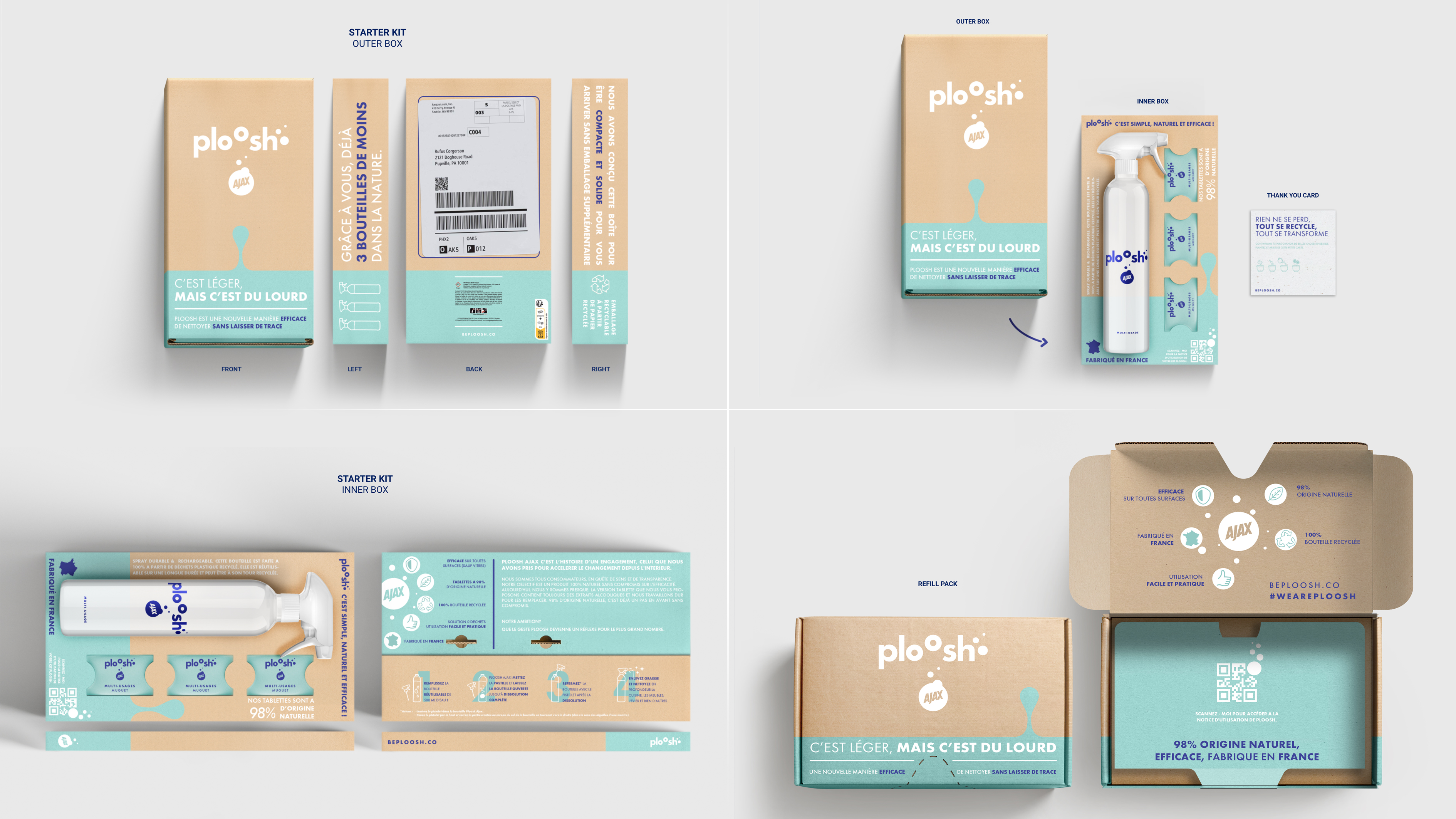 packing design，Consumer products，