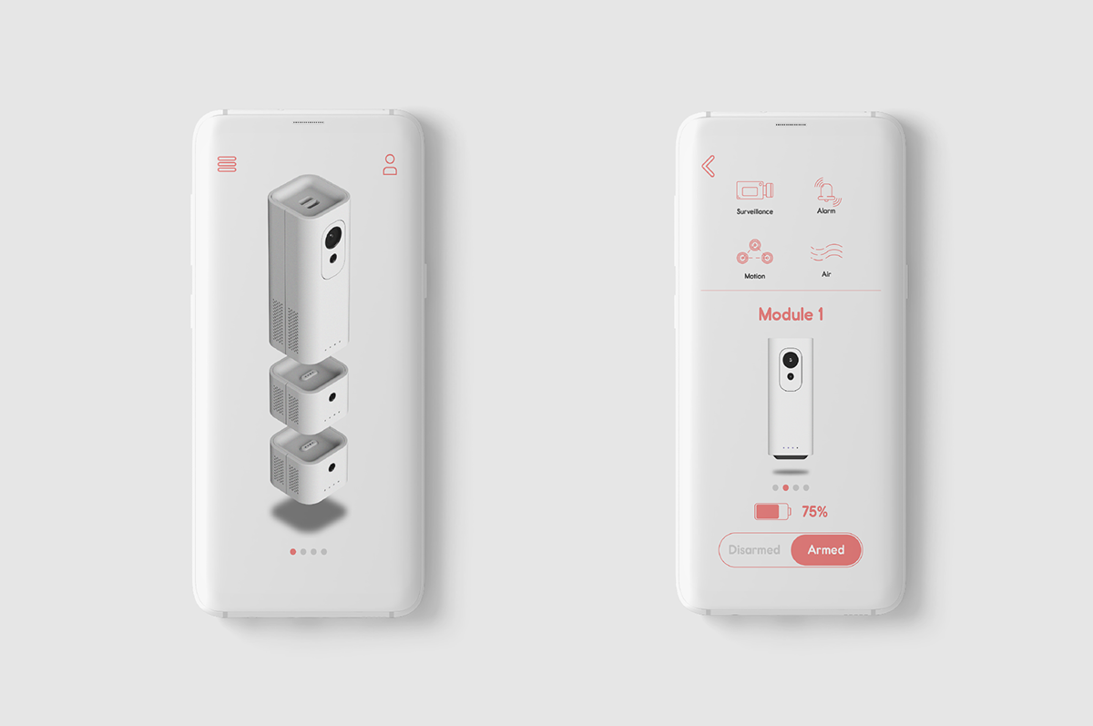 Convoy，Modular monitoring device，Digital，product design，
