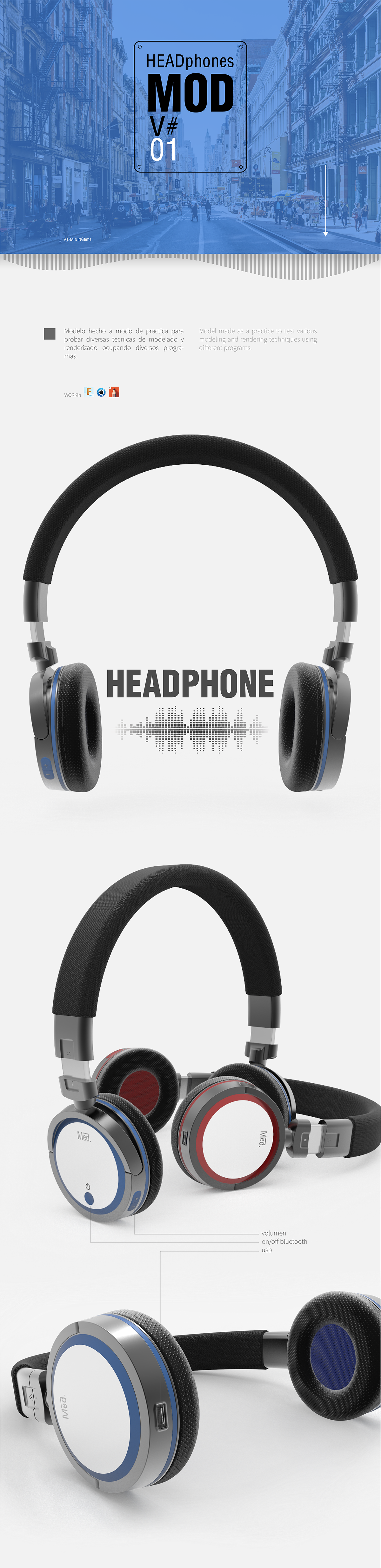 headset，Digital，product design，industrial design，