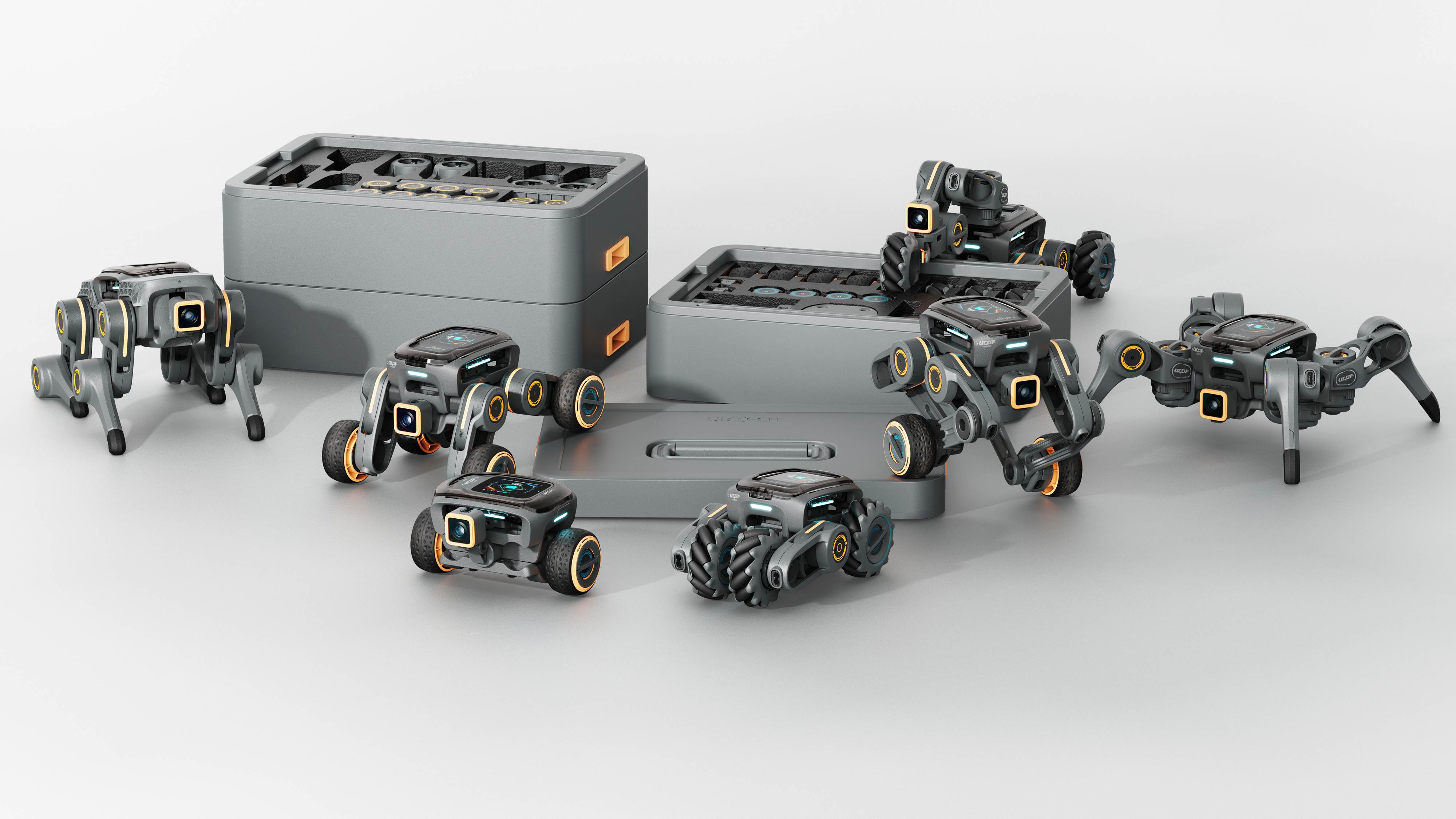 product design，computer，modularization，Artificial Intelligence Educational Robot Kit，