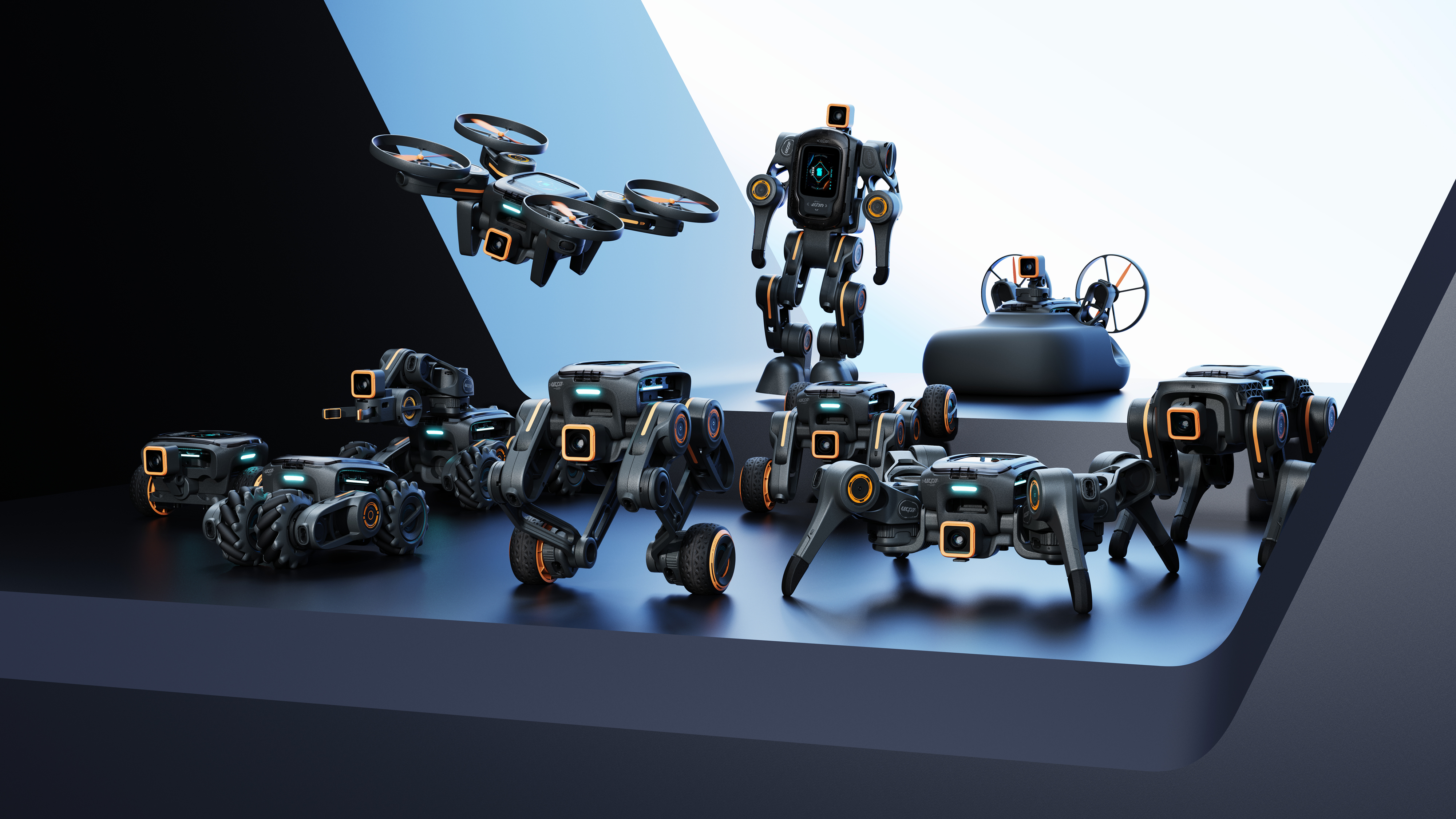 product design，computer，modularization，Artificial Intelligence Educational Robot Kit，