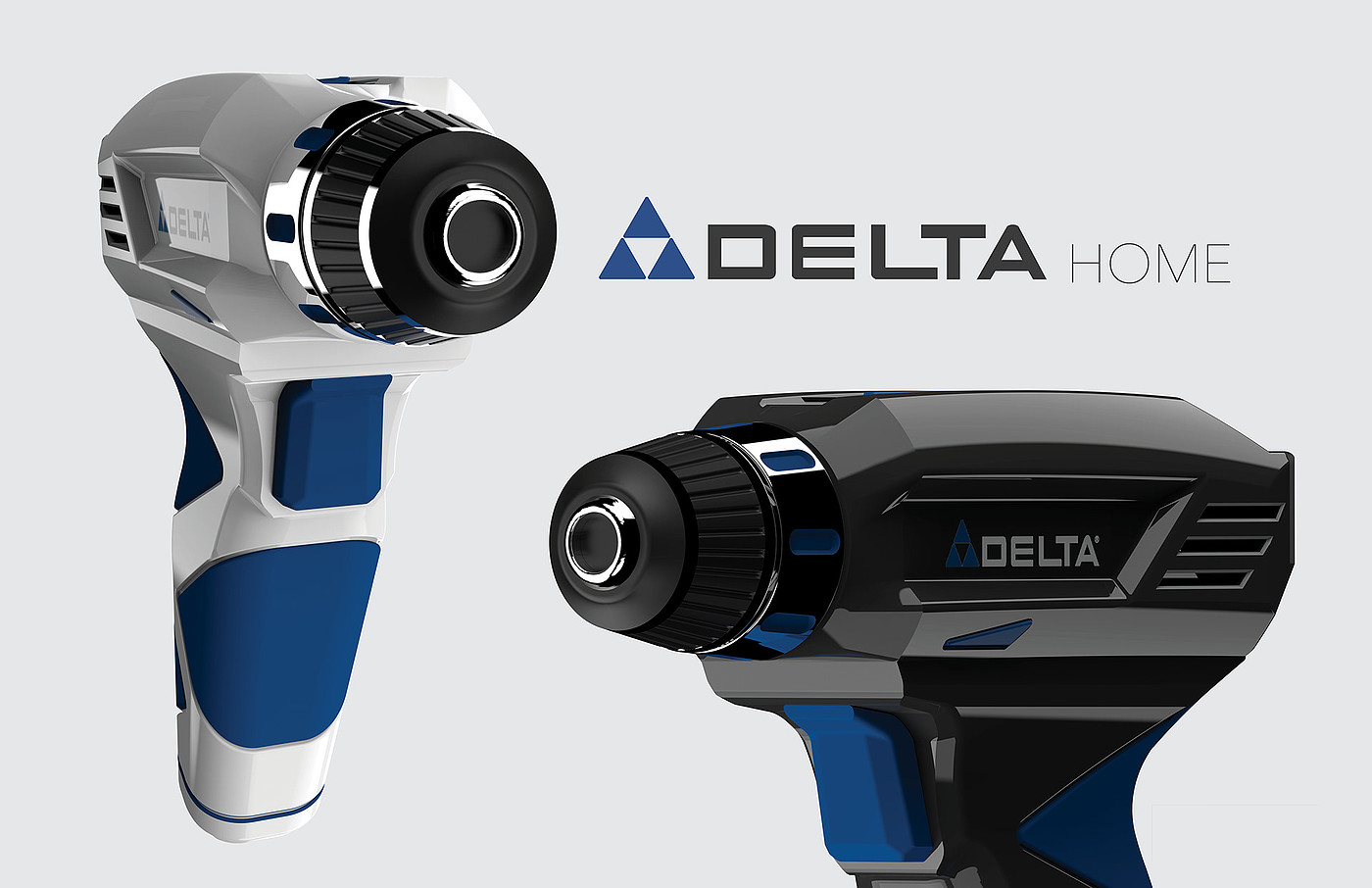 Electric drill，Sketch scheme，modeling，