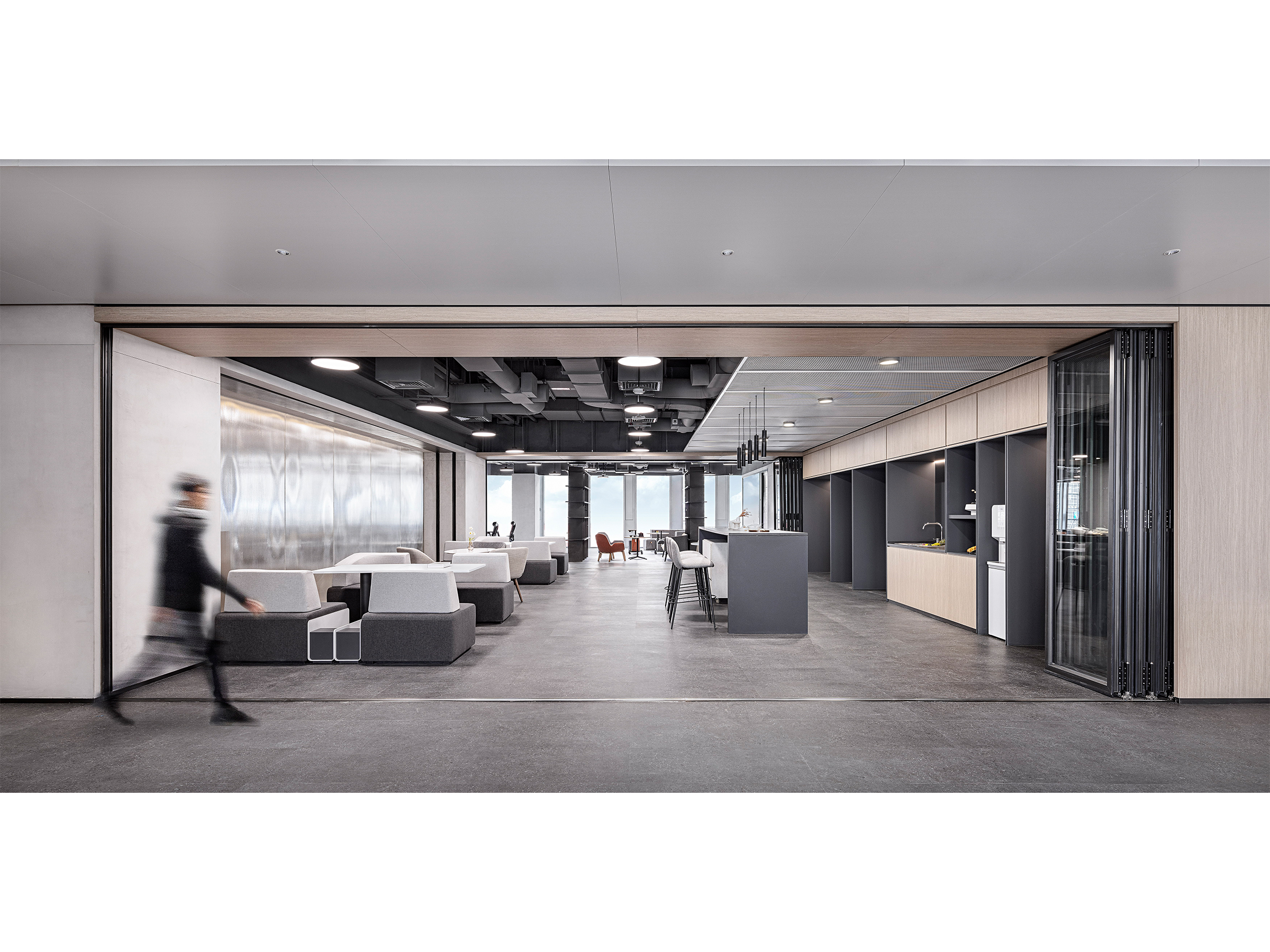 Interior design，office space ，