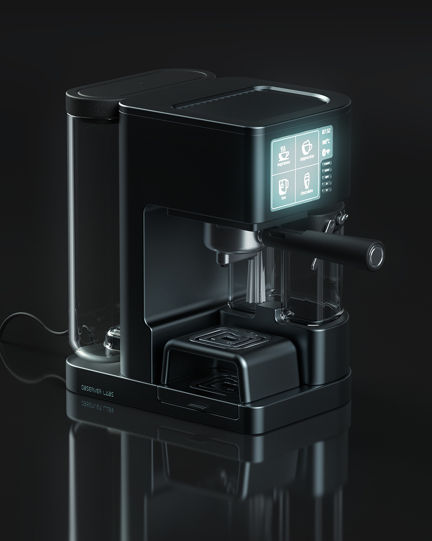 Coffee machine，conceptual design，