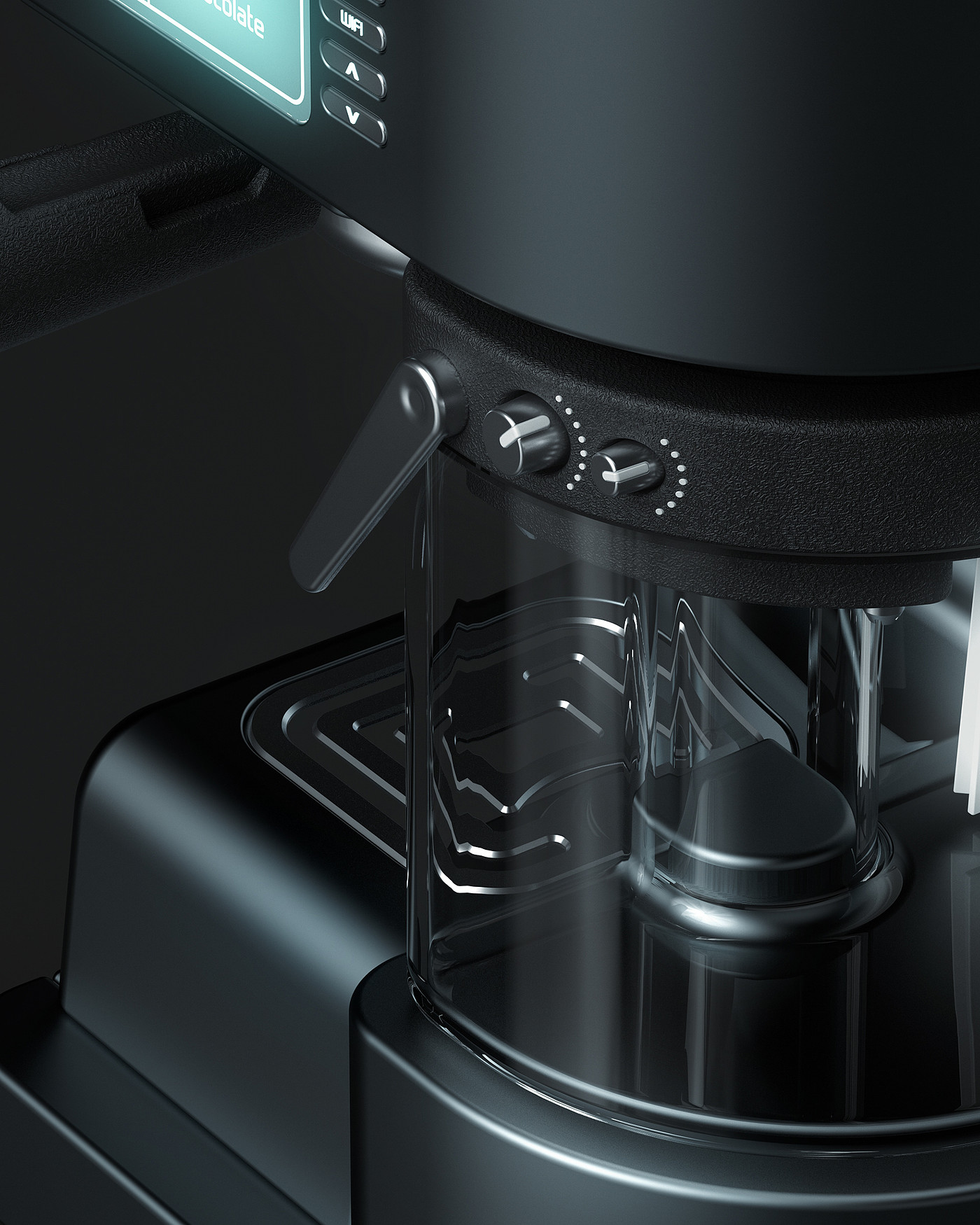 Coffee machine，conceptual design，