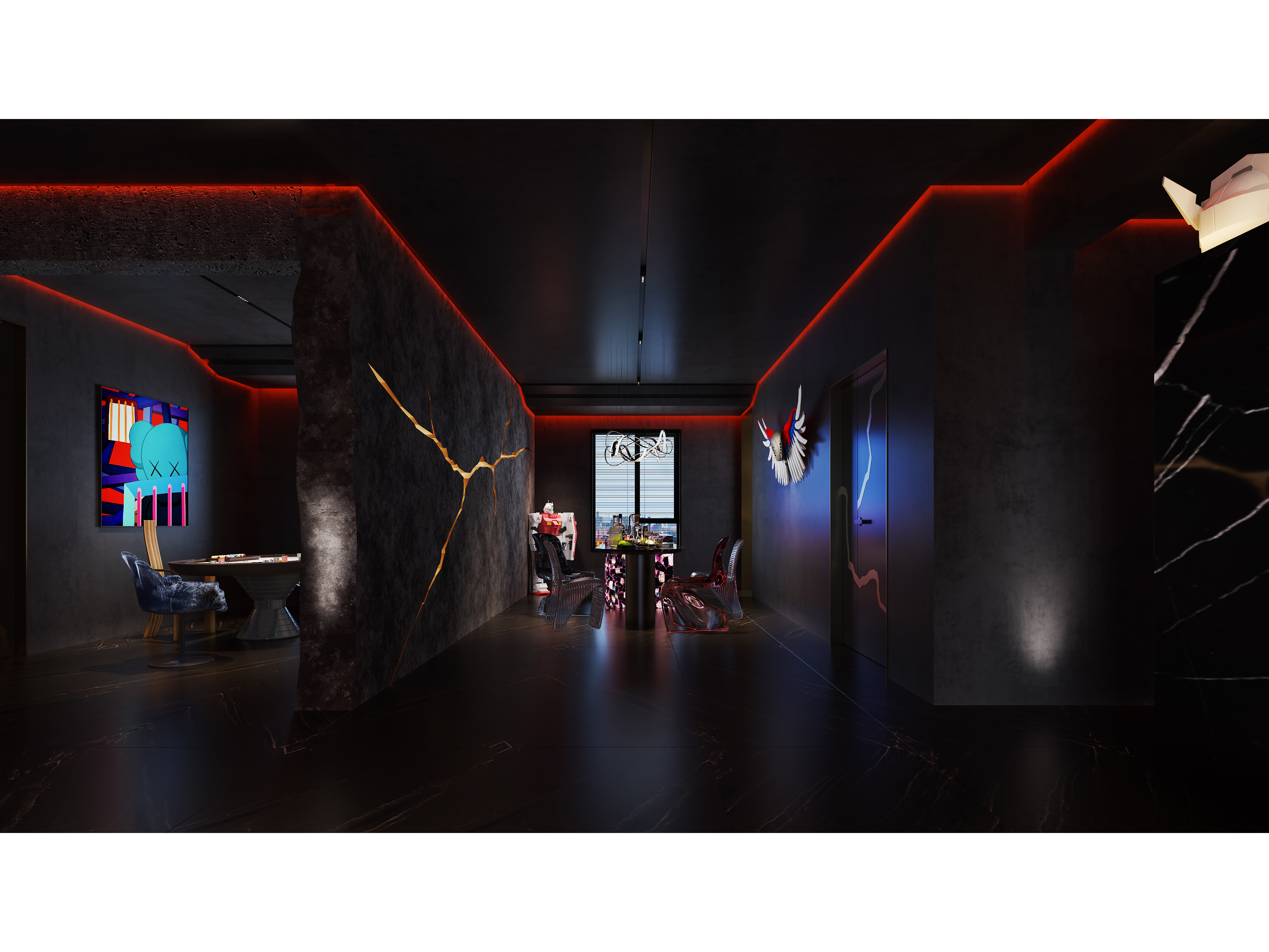 Interior design，residence，