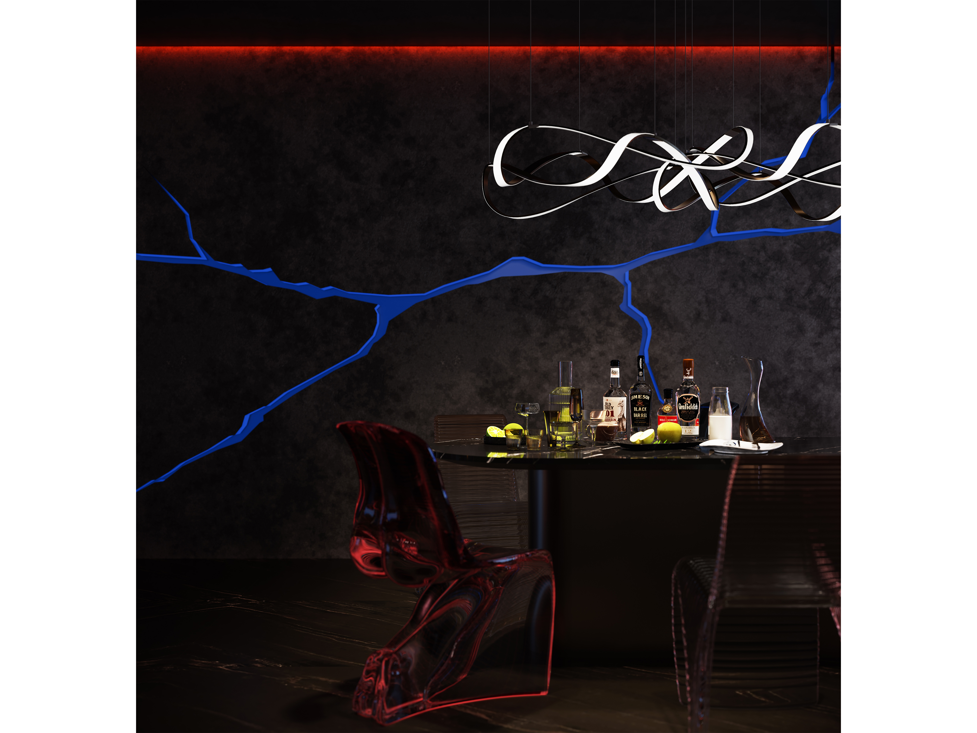 Interior design，residence，