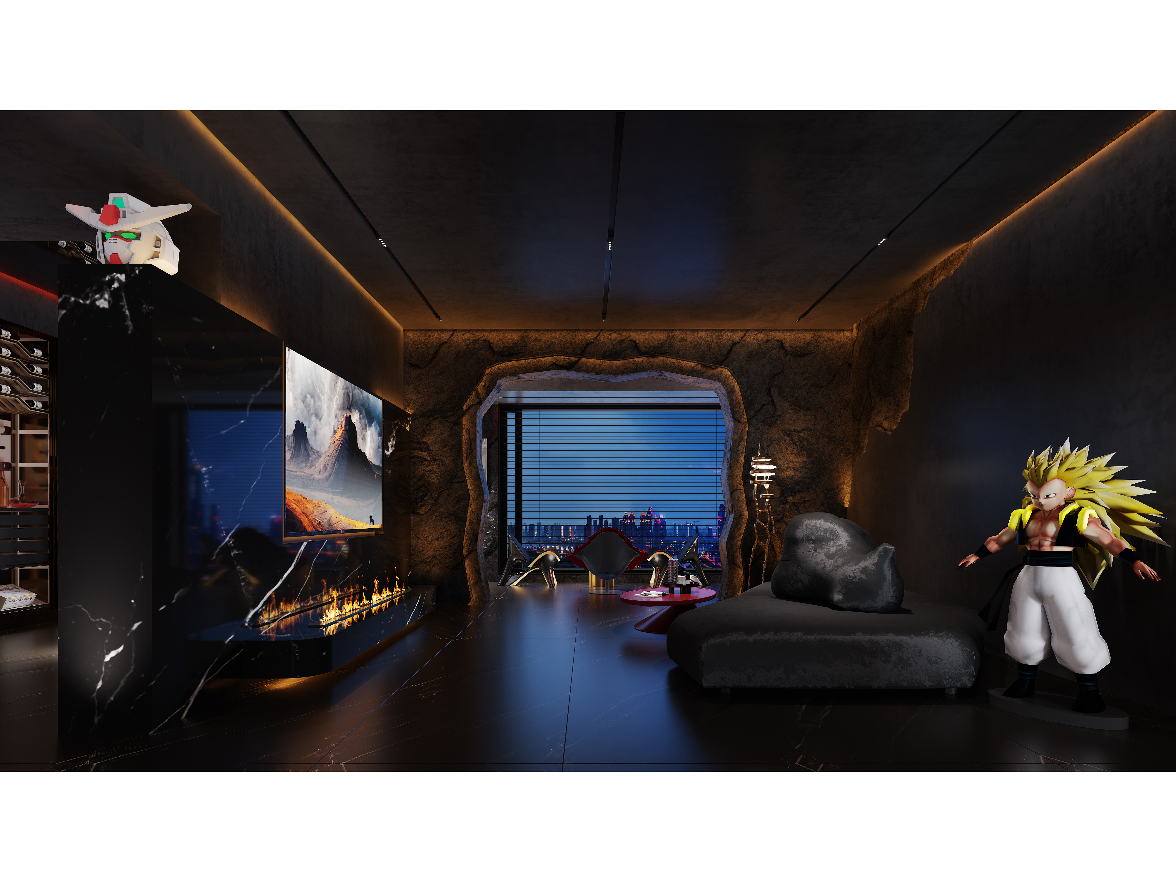 Interior design，residence，