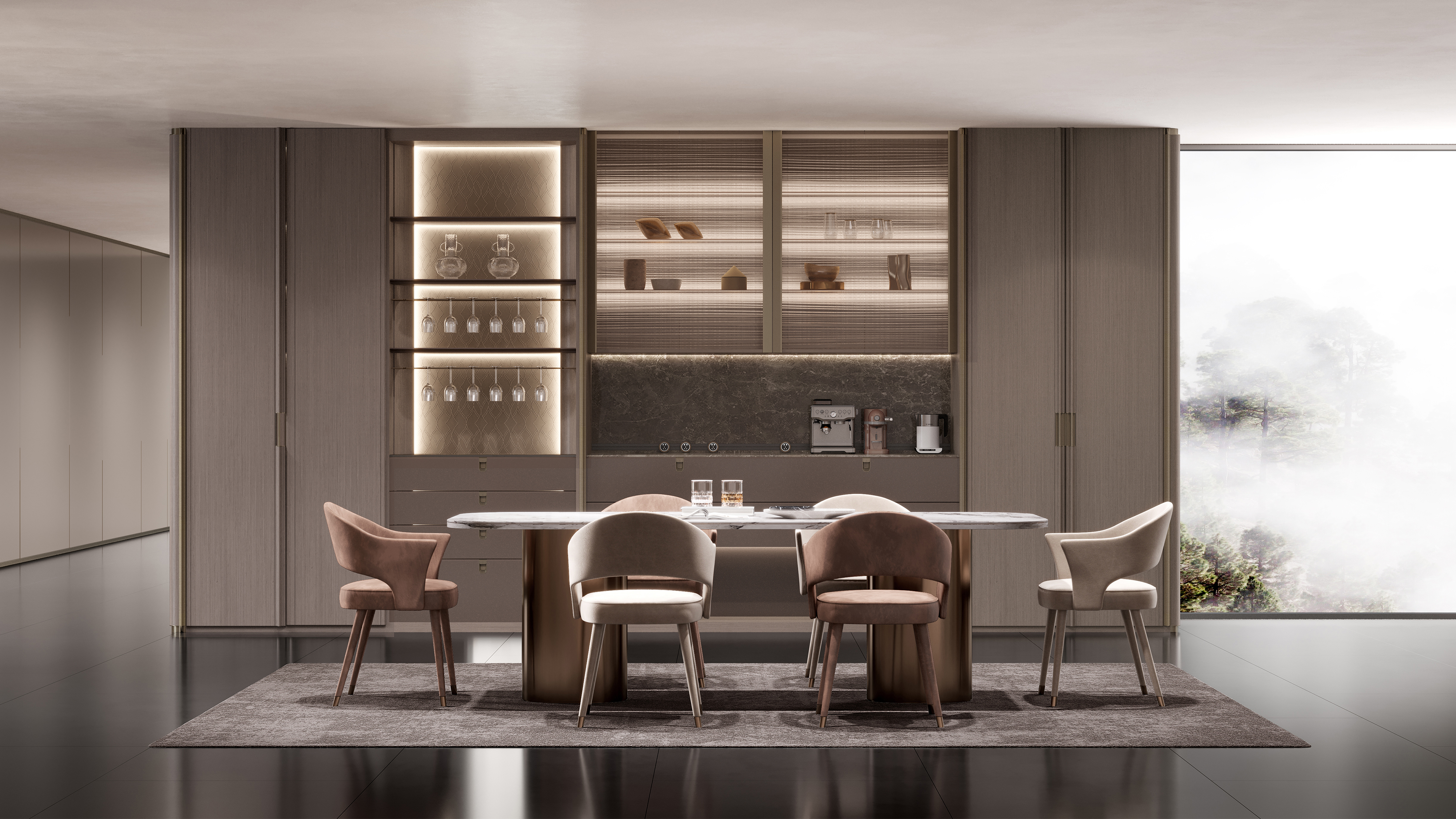 Interior design，residence，