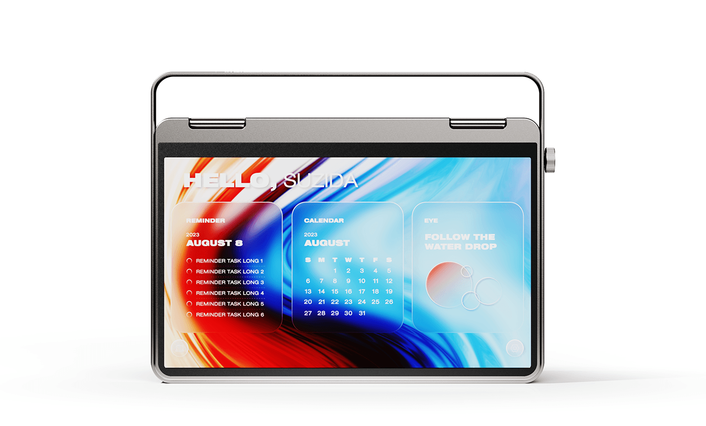 Digital，electronic product，originality，Illusion Screen，