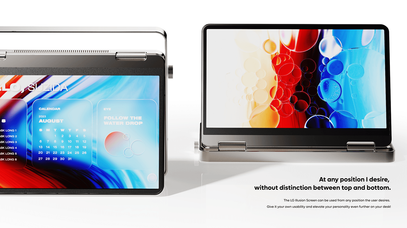 Digital，electronic product，originality，Illusion Screen，