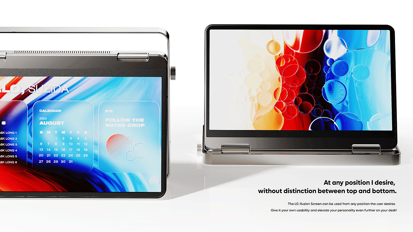 Digital，electronic product，originality，Illusion Screen，