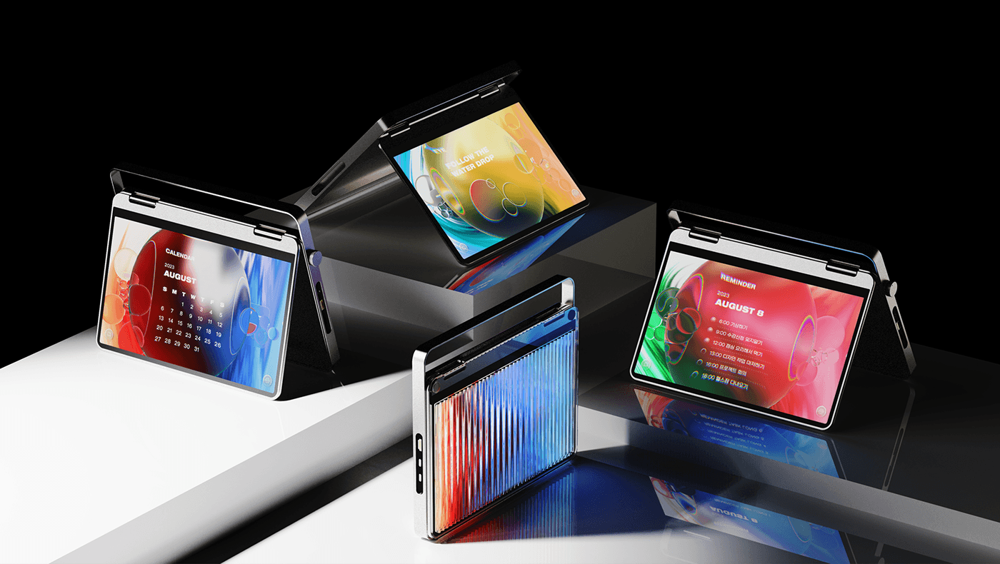 Digital，electronic product，originality，Illusion Screen，