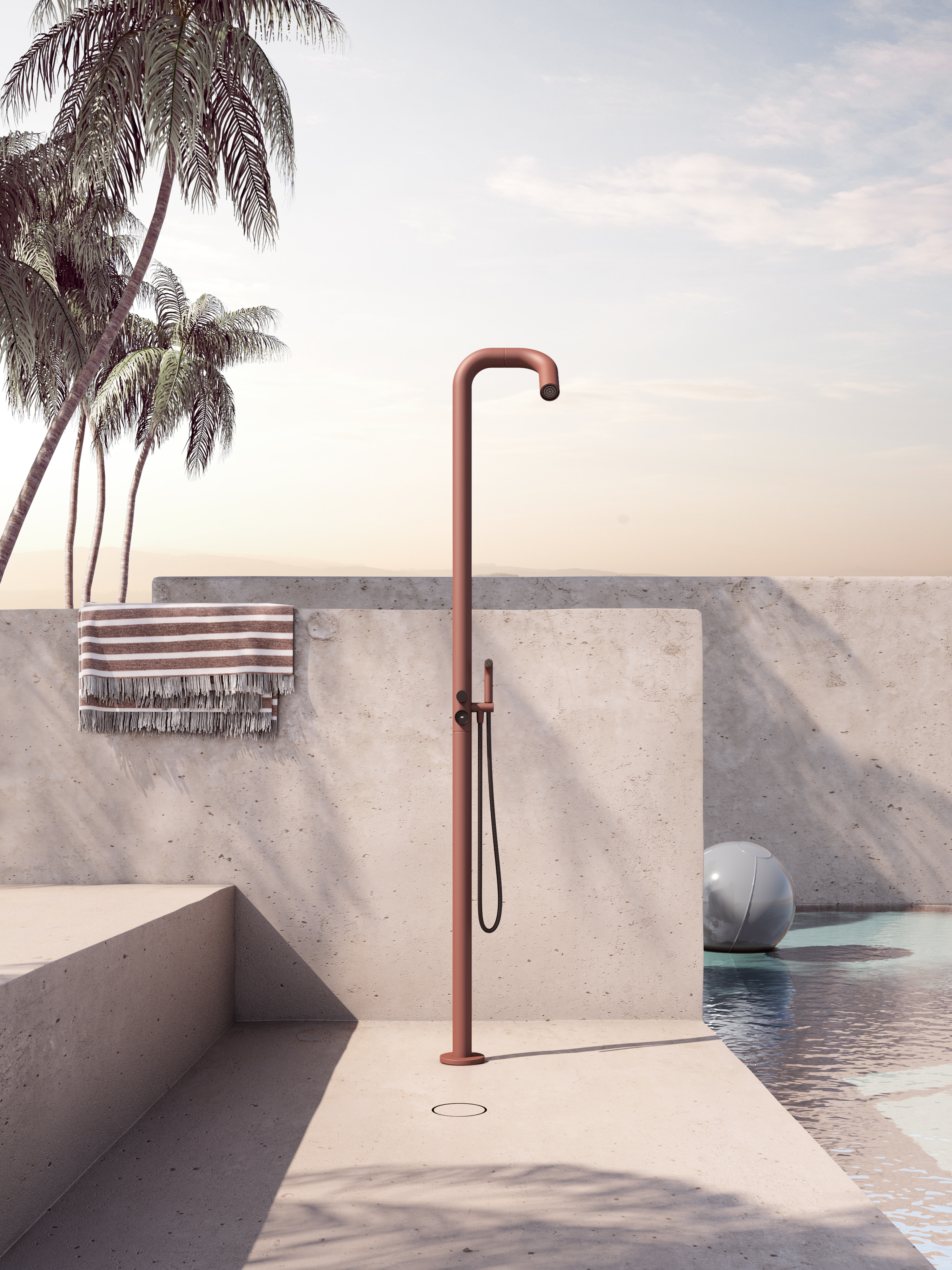 product design，courtyard，