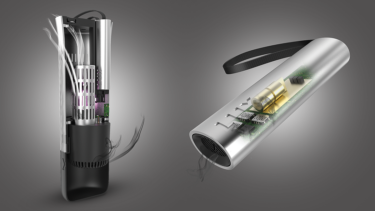 automobile，air cleaner，monitor，LUX，contaminated，