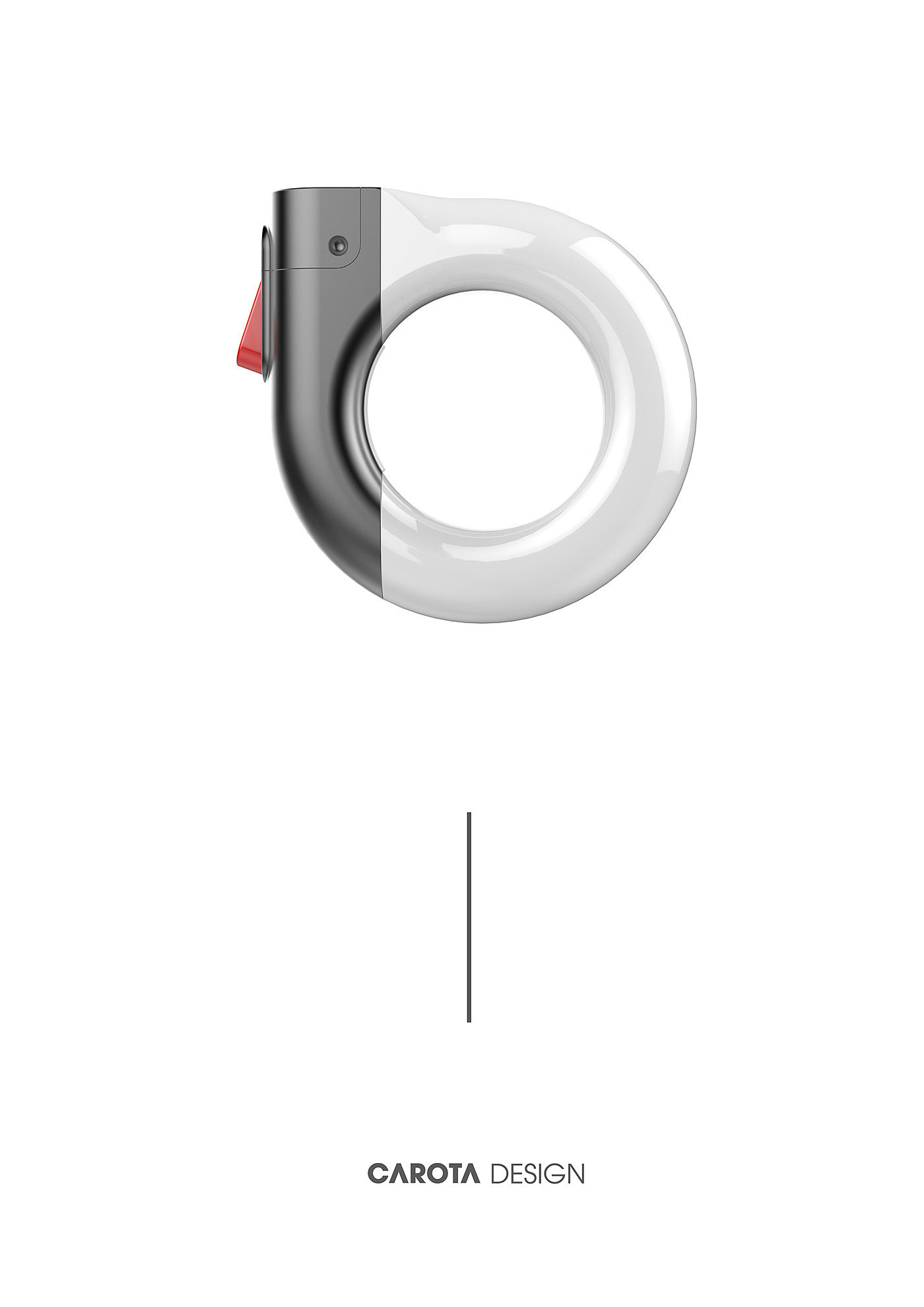lighter，Carota design，doughnut，circular，automation，