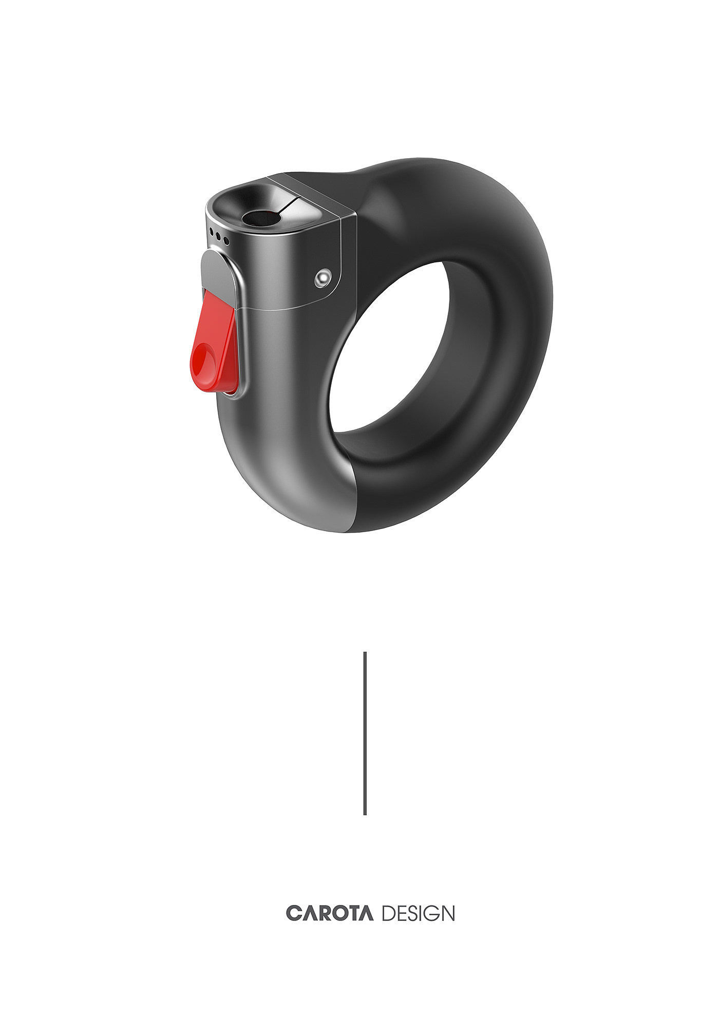 lighter，Carota design，doughnut，circular，automation，