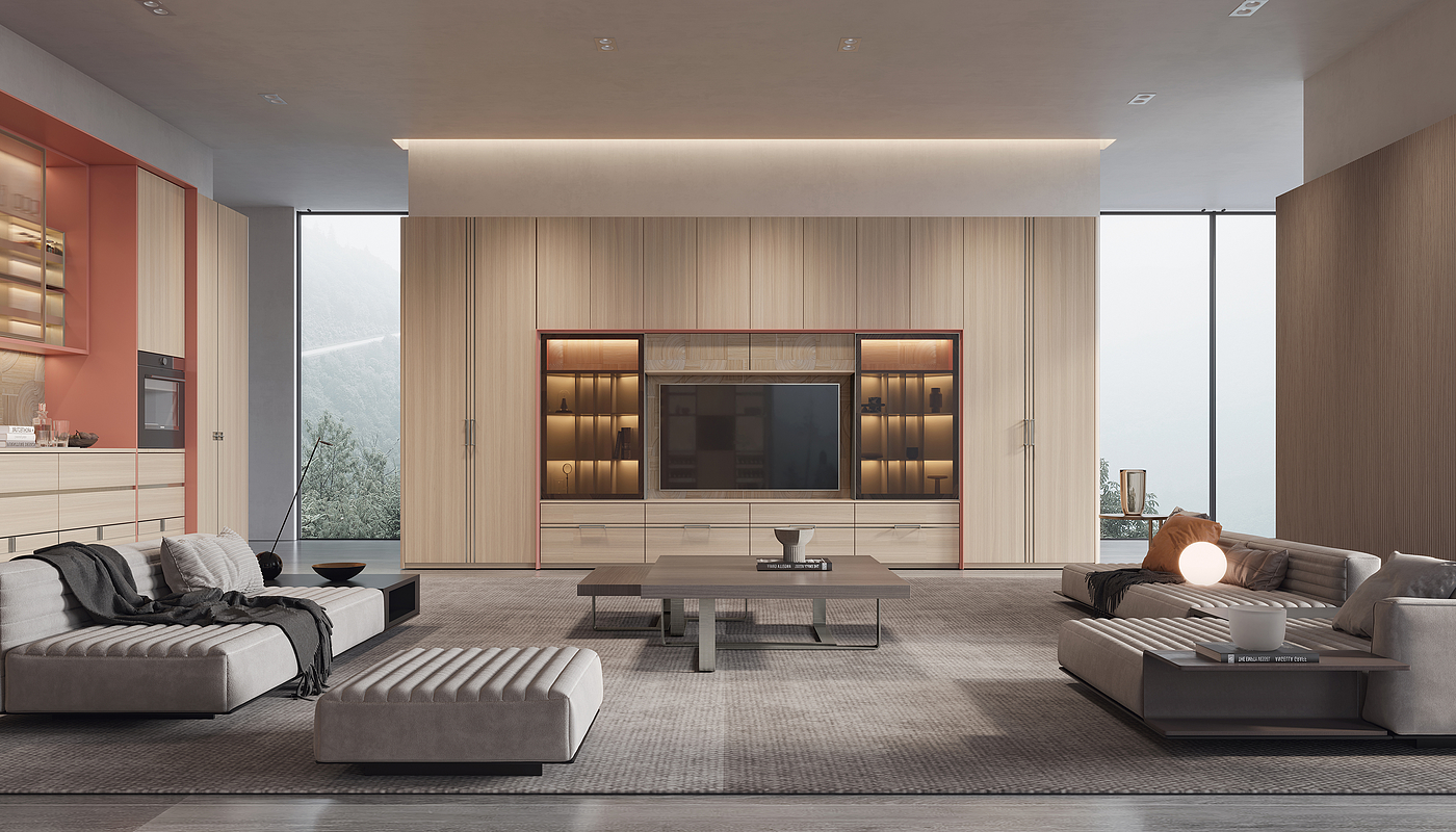 Interior design，residence，
