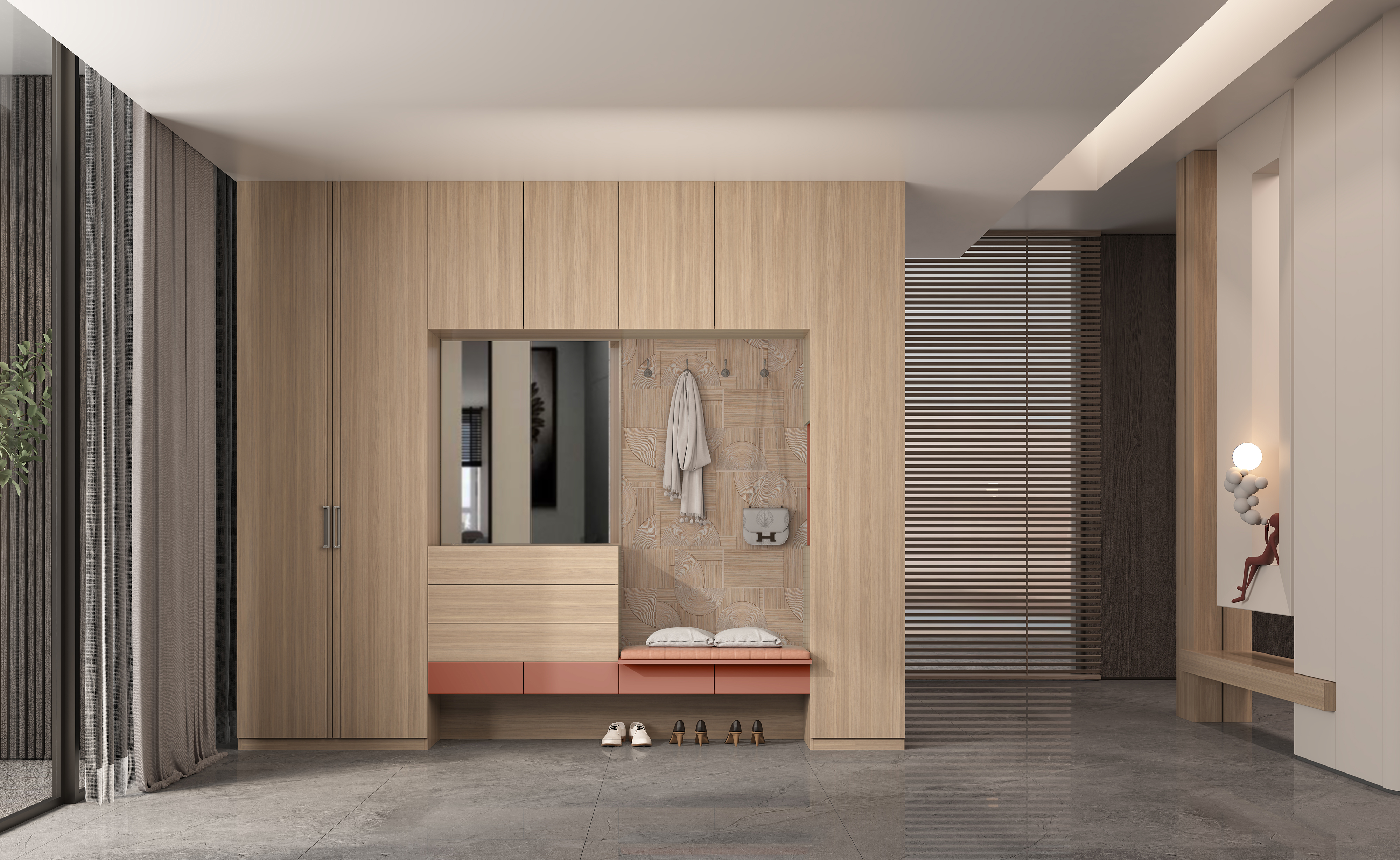 Interior design，residence，