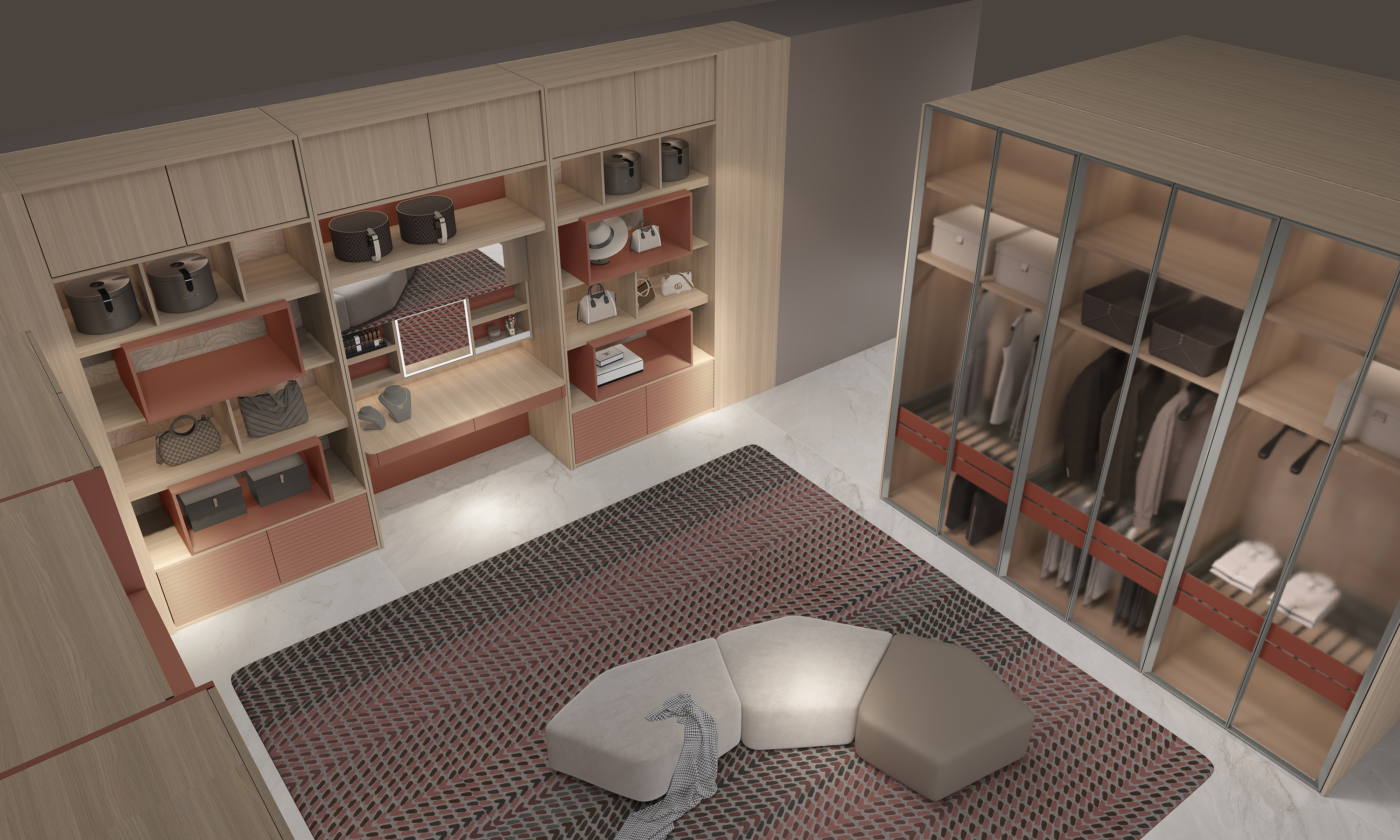 Interior design，residence，