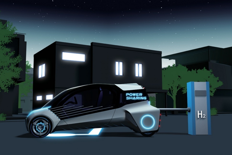 automobile，Toyota，Japan，concept，clean，environment protection，