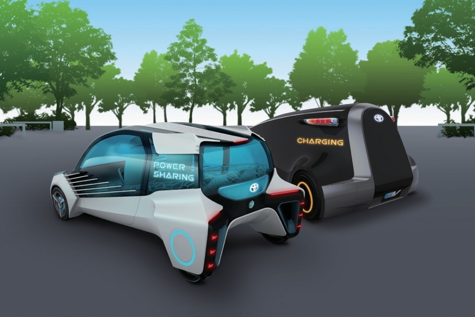 automobile，Toyota，Japan，concept，clean，environment protection，