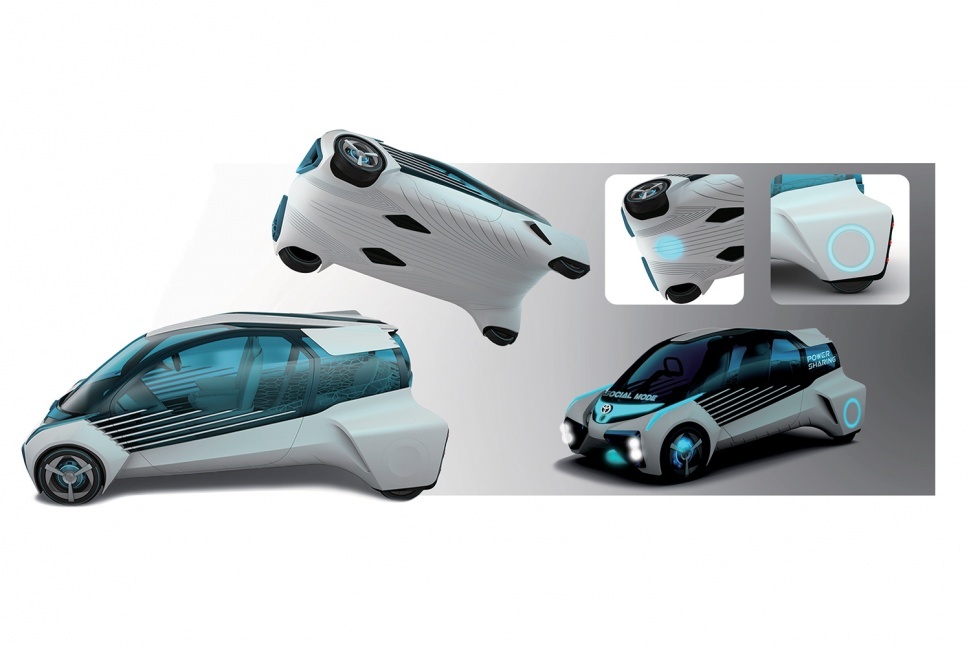 automobile，Toyota，Japan，concept，clean，environment protection，