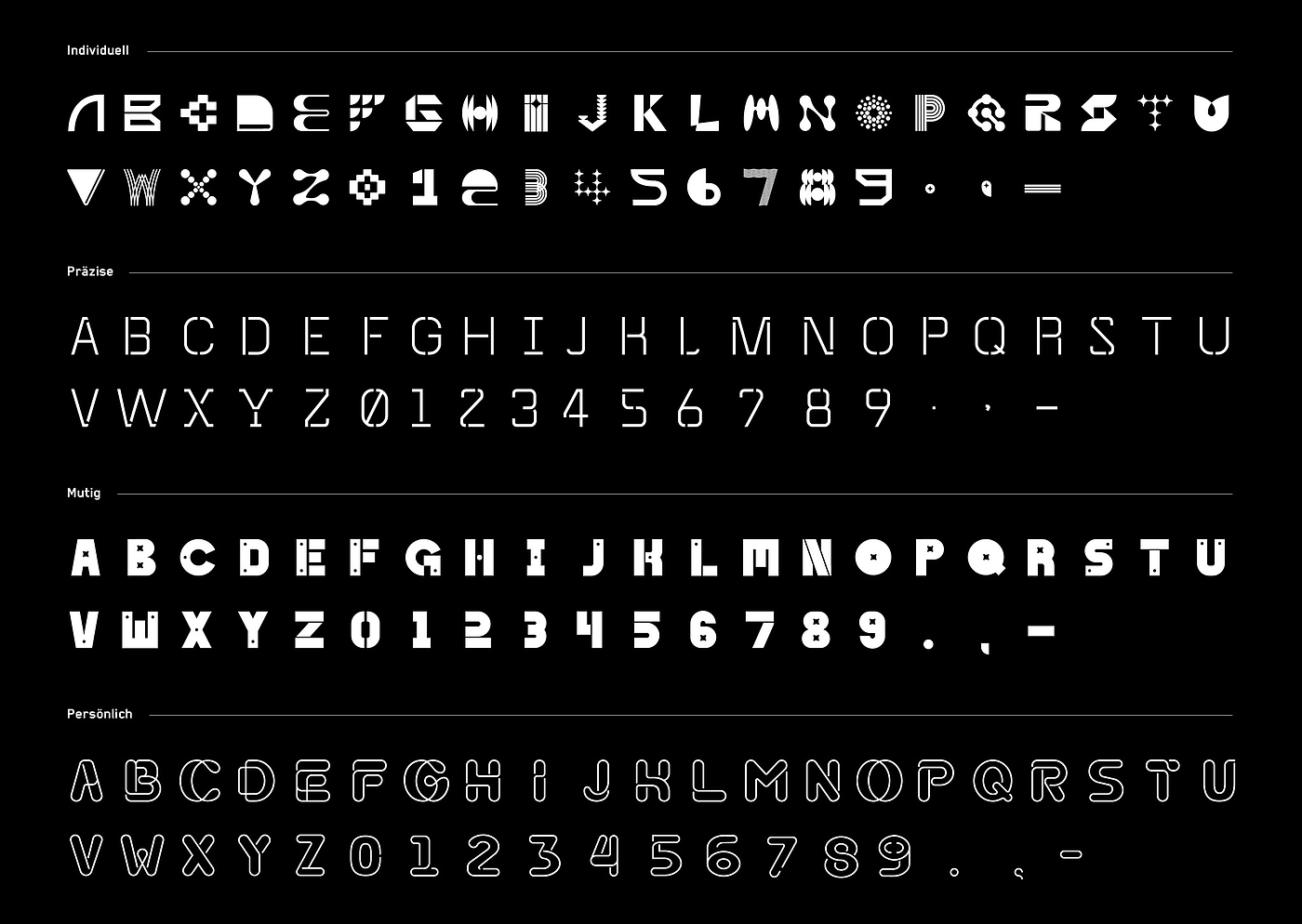 Communication design，Typography/signage，