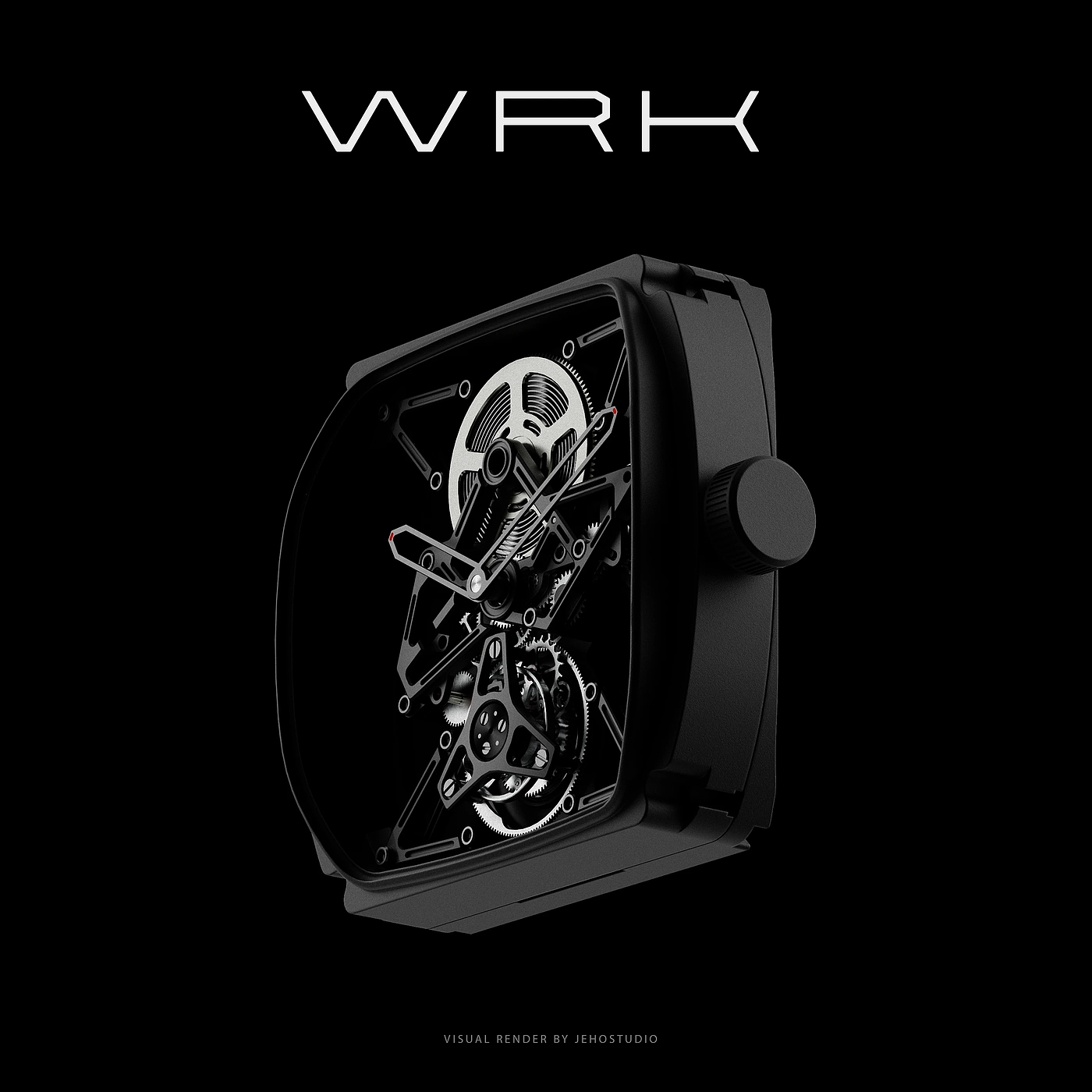 WRK ACF-01，腕表，手表，工业设计，
