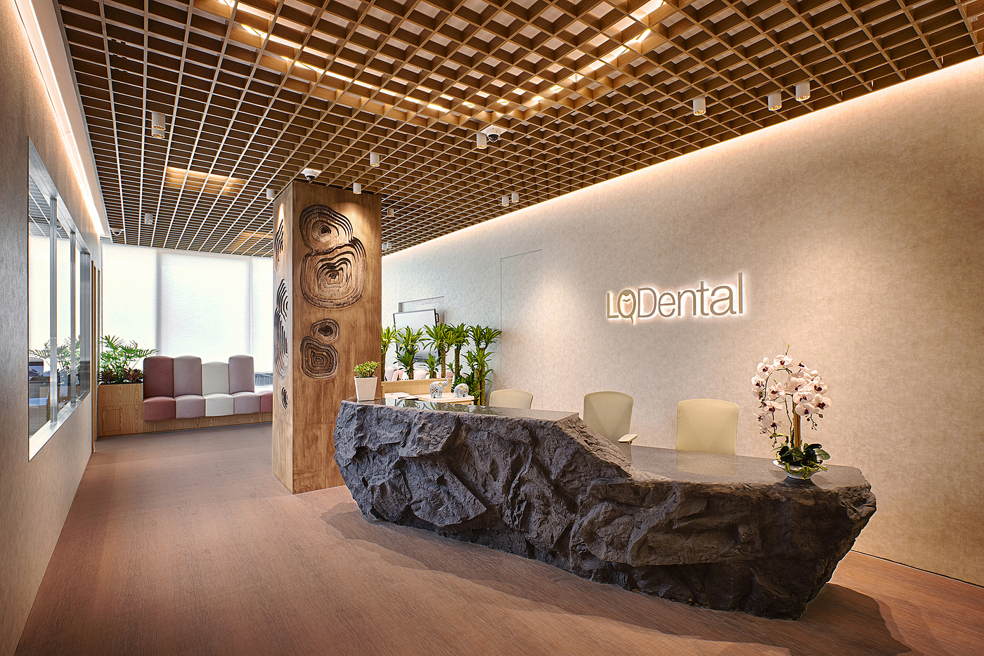 Interior design，public space ，