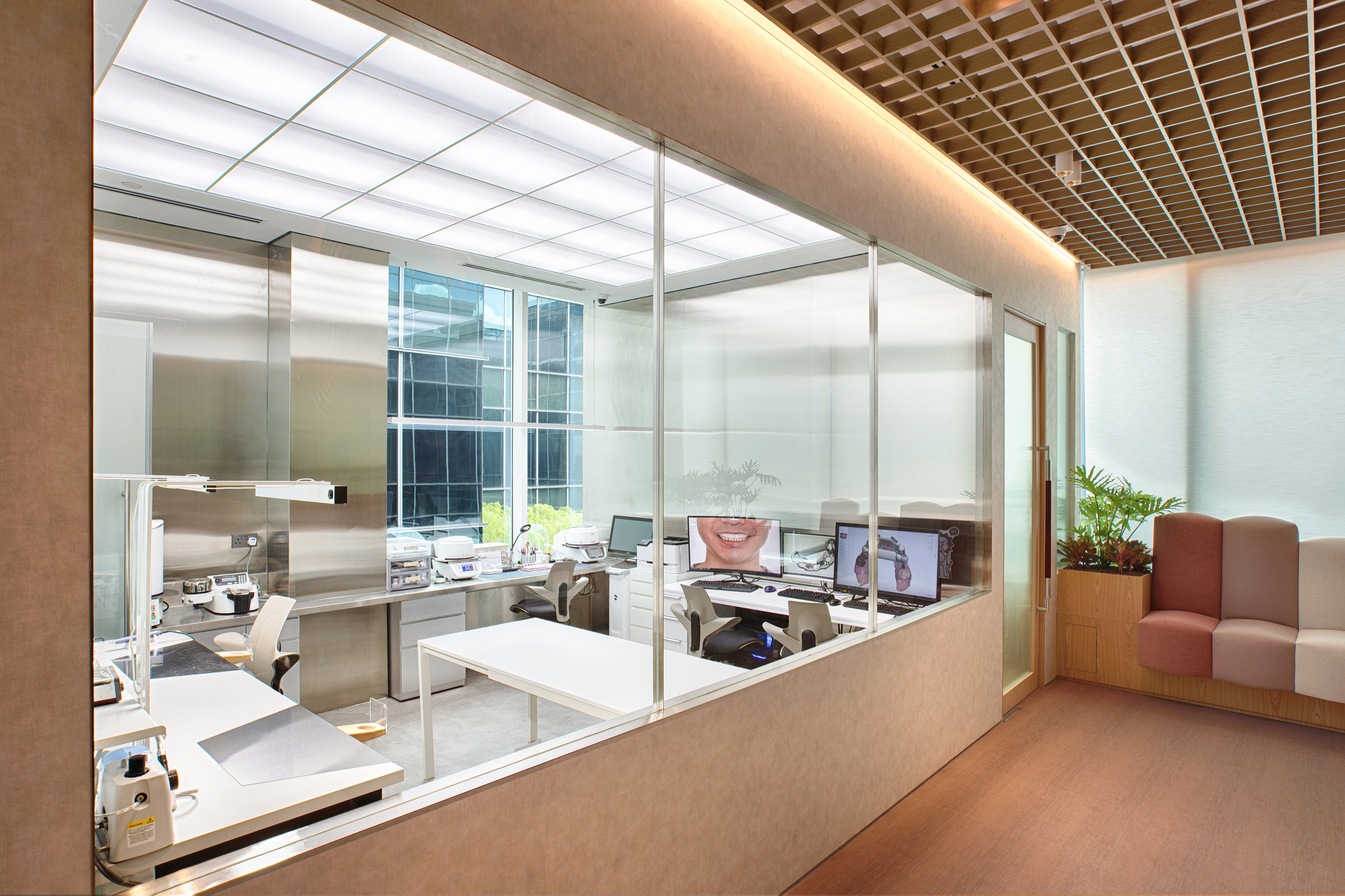 Interior design，public space ，