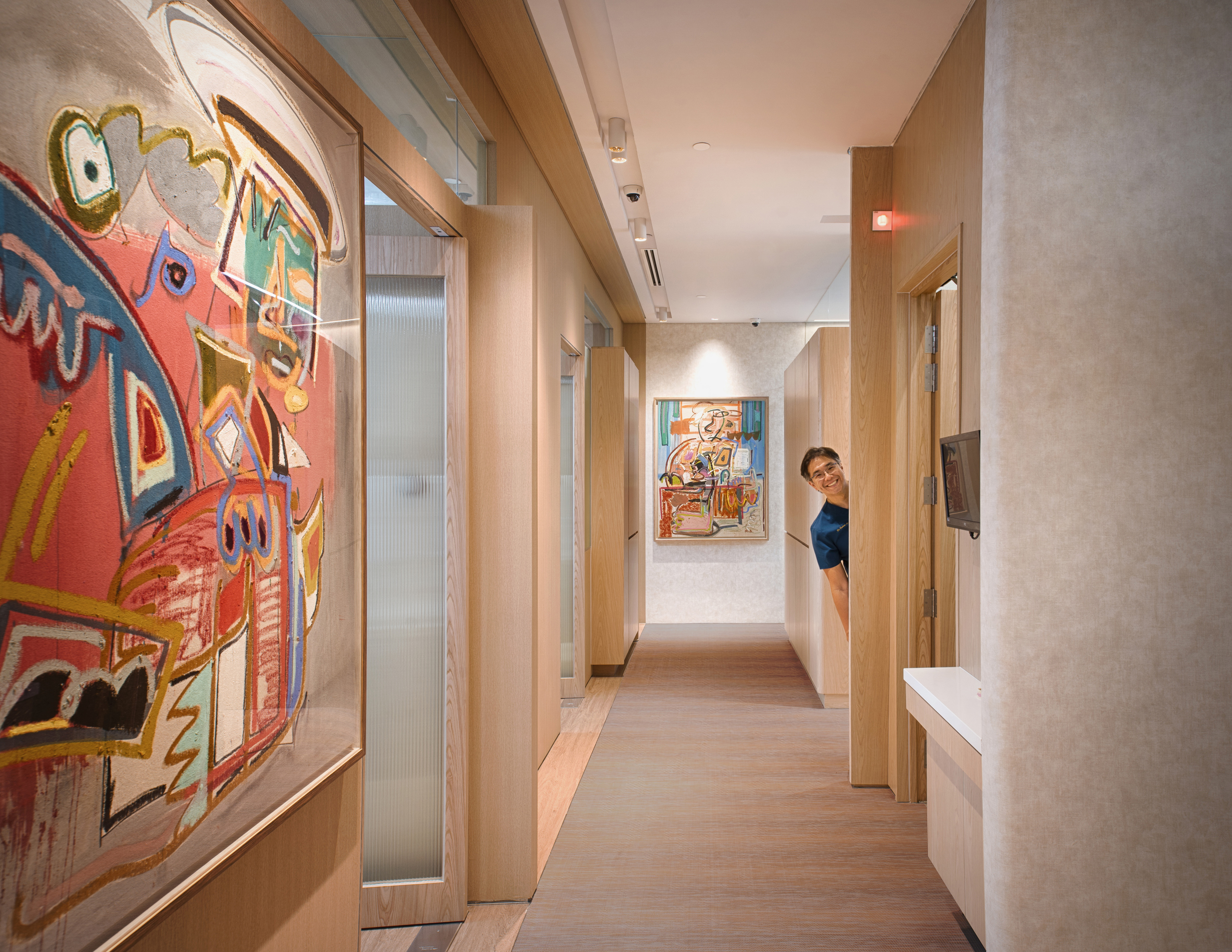 Interior design，public space ，