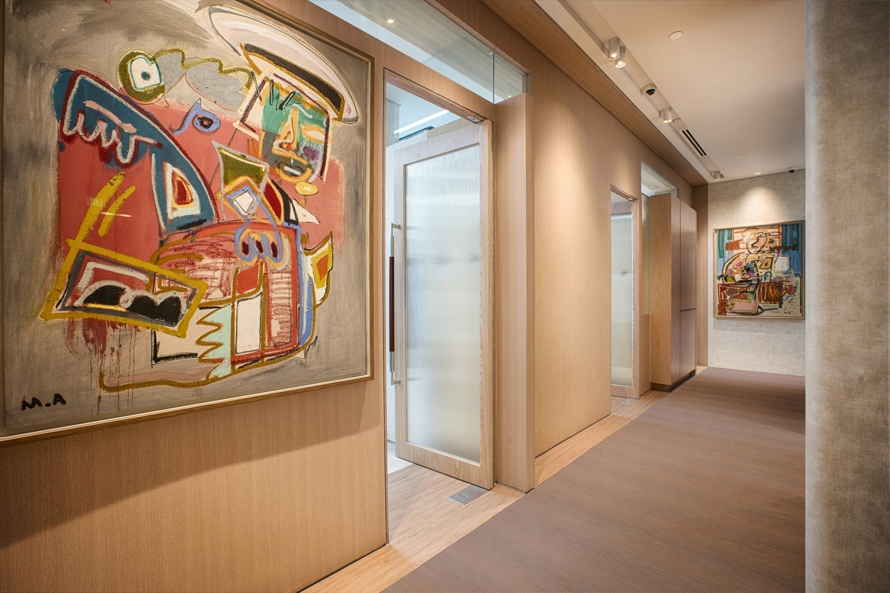 Interior design，public space ，