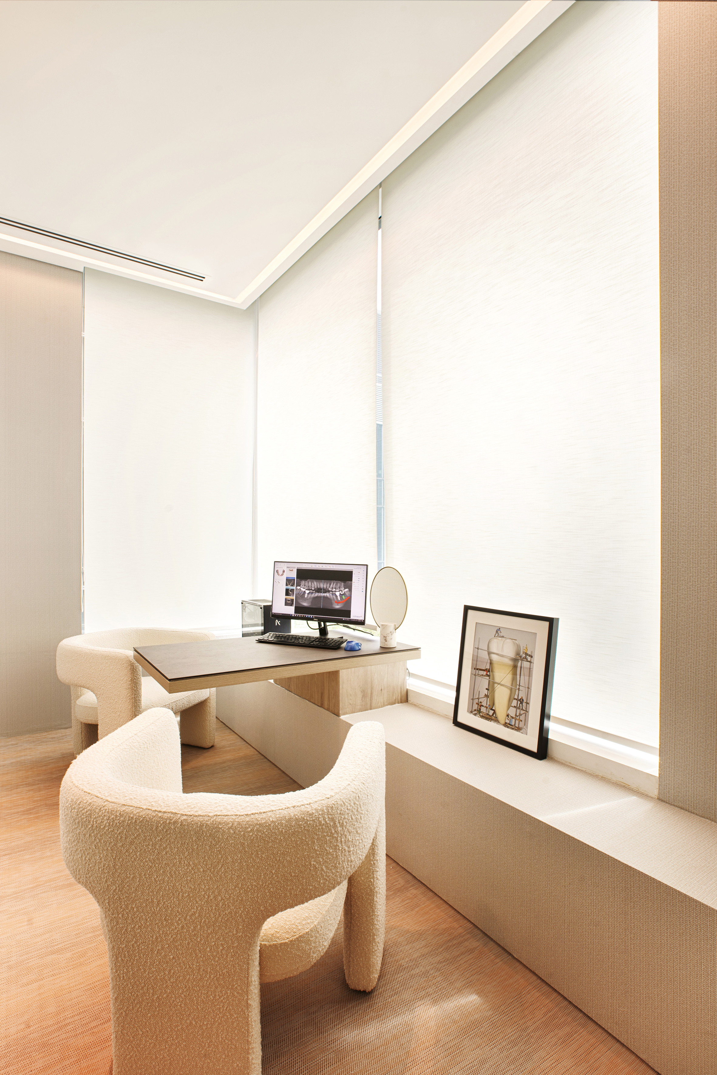 Interior design，public space ，