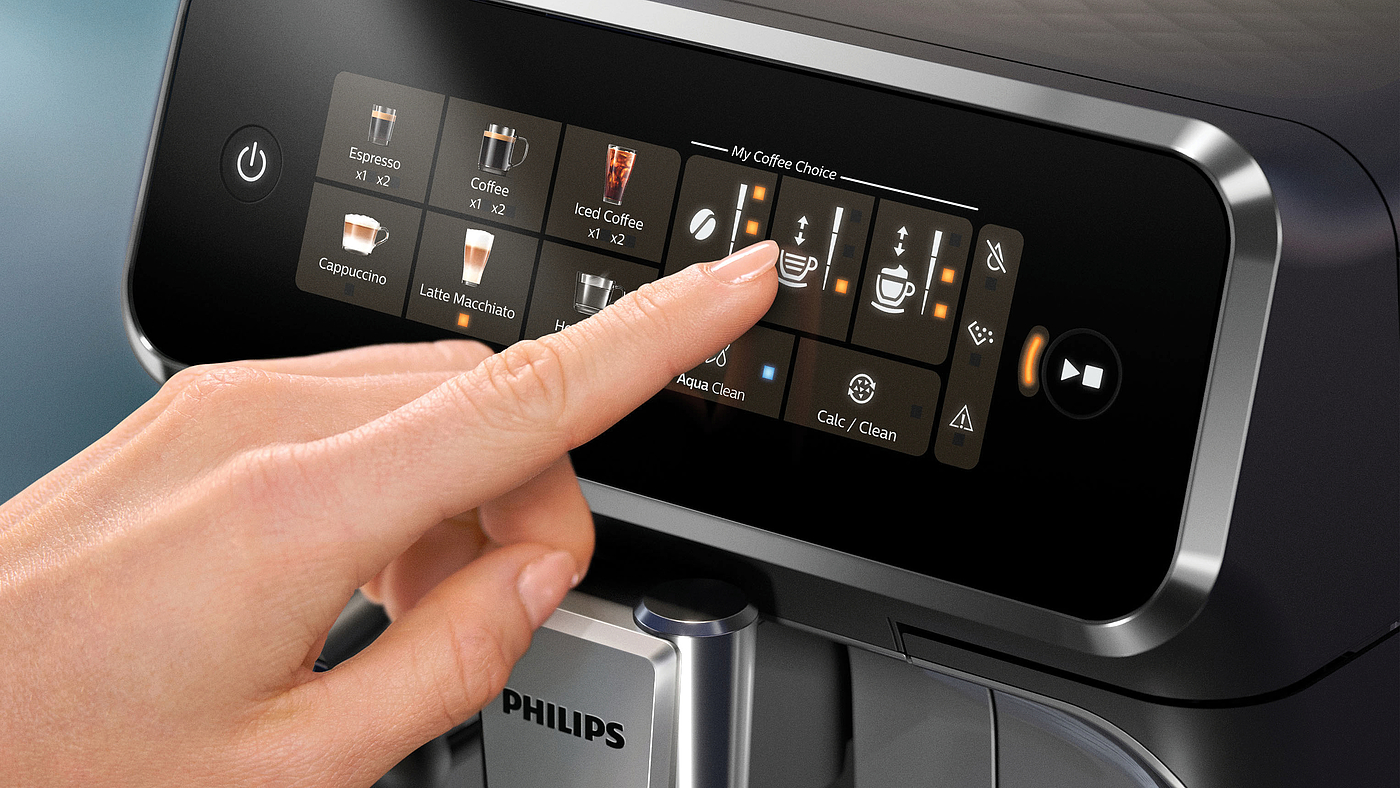 【2024年 iF设计奖】Philips Full Automatic Espresso Machine 3300series - 普象网